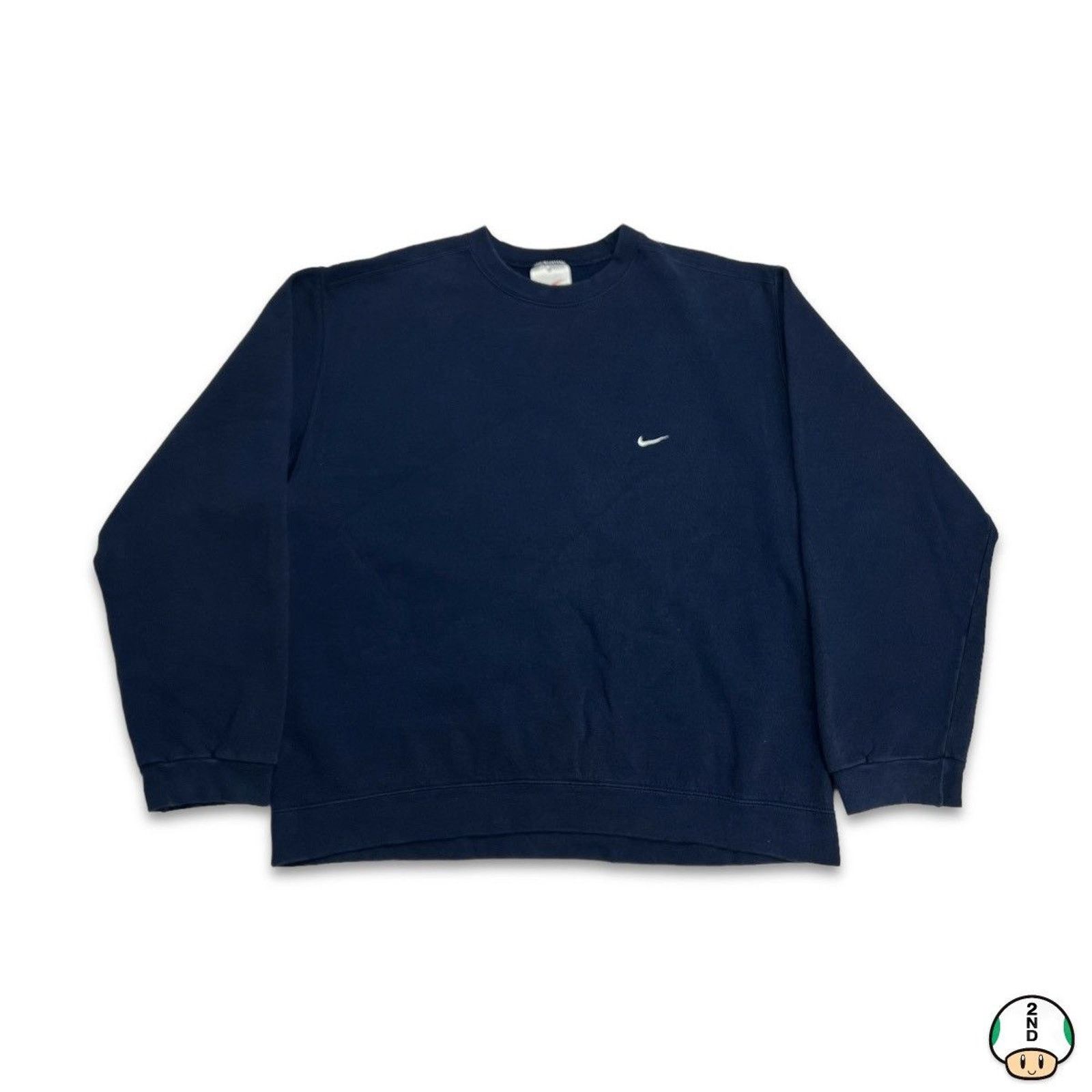 Nike Vintage Nike Sportswear Sweatshirt Swoosh Pullover 90s Crew Size US L / EU 52-54 / 3 - 1 Thumbnail