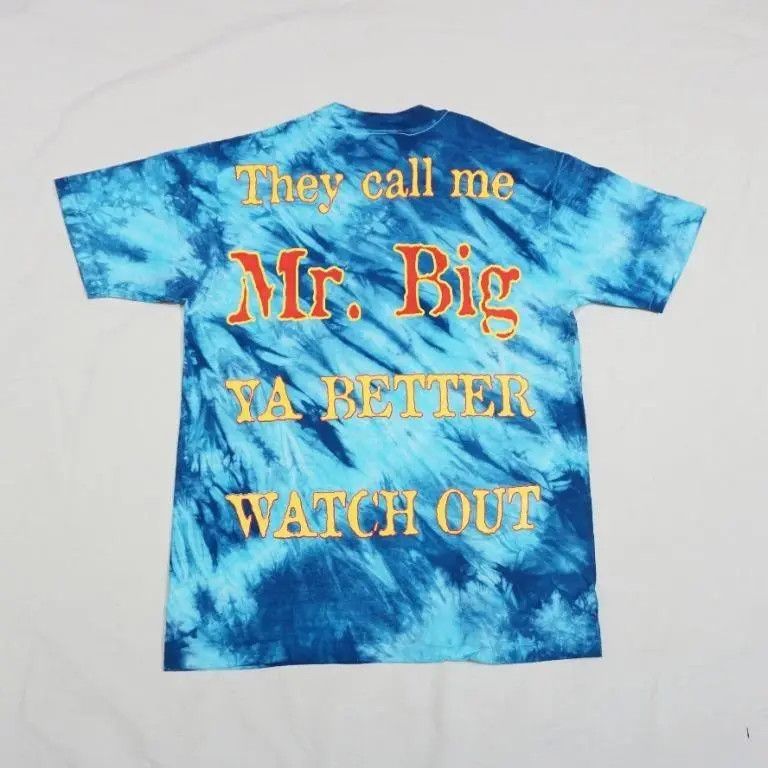 Band Tees × Vintage 1994 "Mr. Big" Tie dye T-Shirt Made In Usa Size US L / EU 52-54 / 3 - 5 Thumbnail