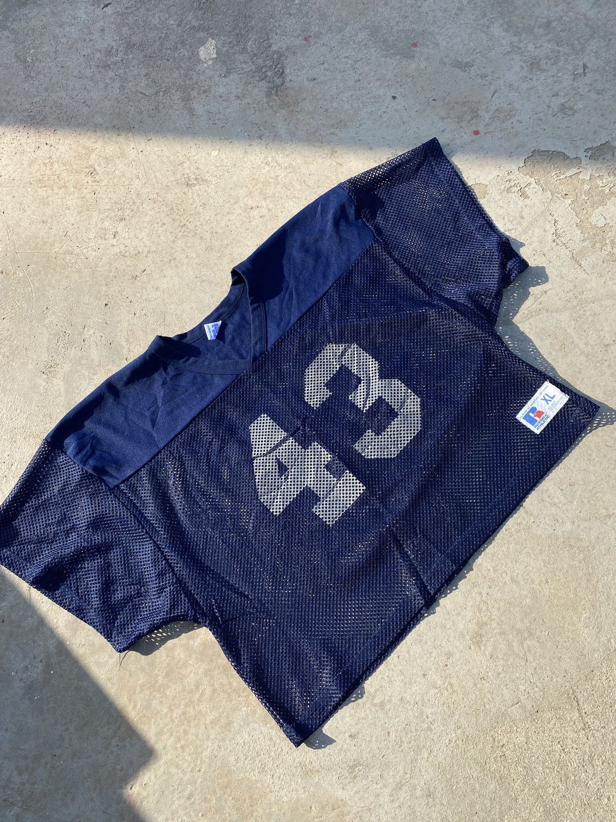 Russell Athletic × Vintage Vintage Russell Blank cropped Jersey Size US XL / EU 56 / 4 - 2 Thumbnail