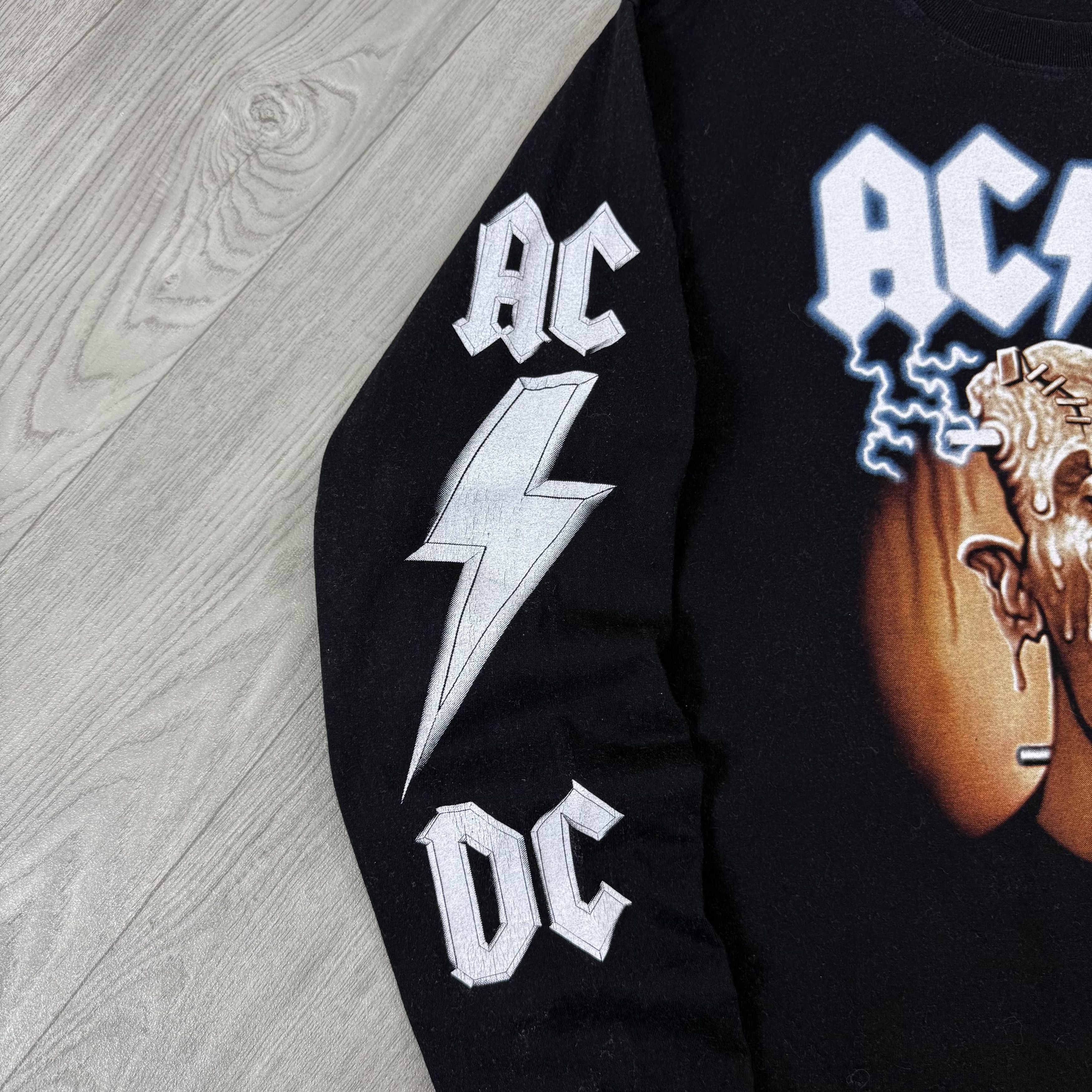 AC/DC Vintage AC/DC Meltdown Black Graphic Long Sleeve Tee Shirt Size US L / EU 52-54 / 3 - 9 Thumbnail