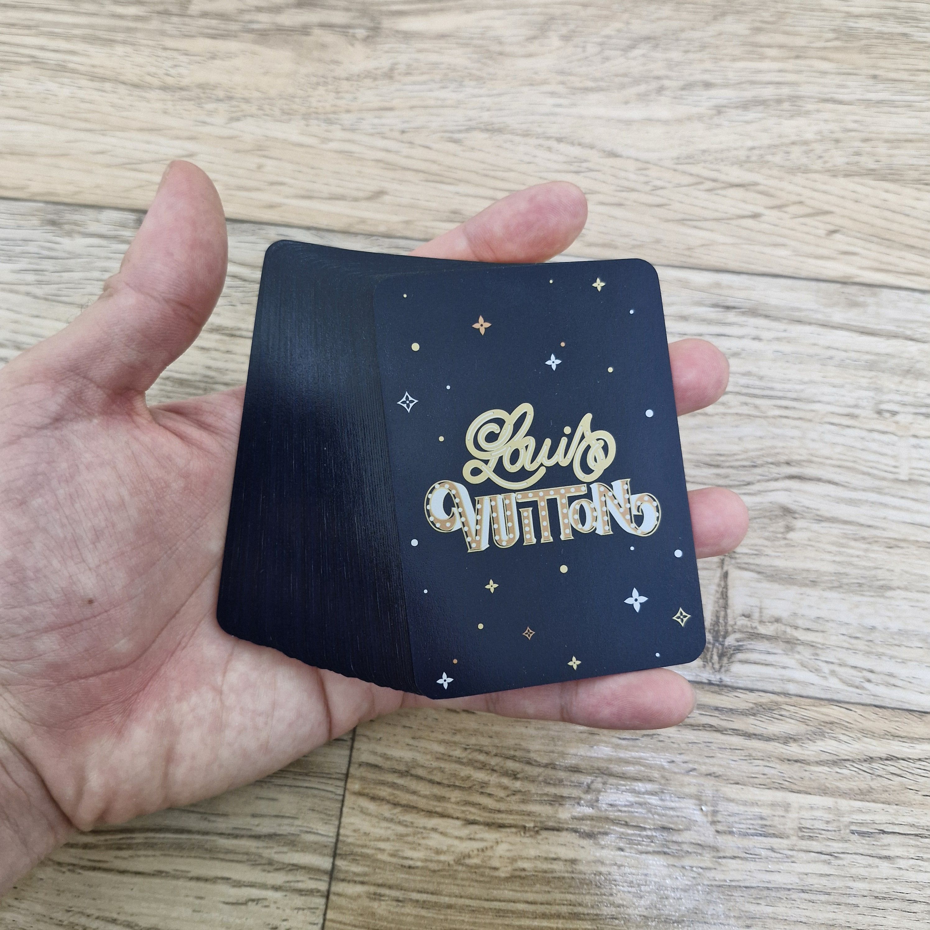 Louis Vuitton LOUIS VUITTON Gold Rimmed Carousel Deck Playing Card Size ONE SIZE - 3 Thumbnail