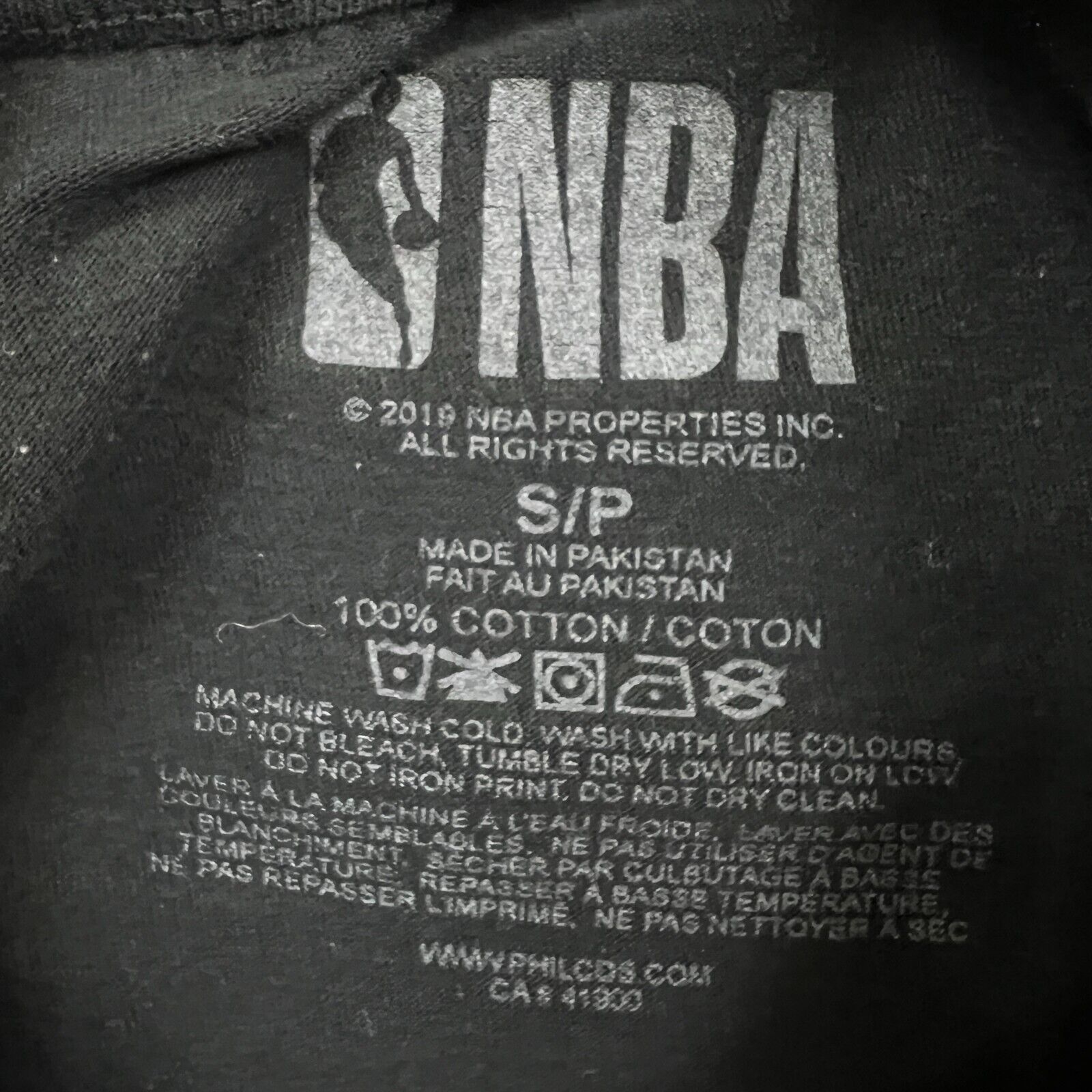 NBA × Vintage 2019 Toronto Raptors Champions T Shirt Small NBA Basketball Size US S / EU 44-46 / 1 - 6 Thumbnail