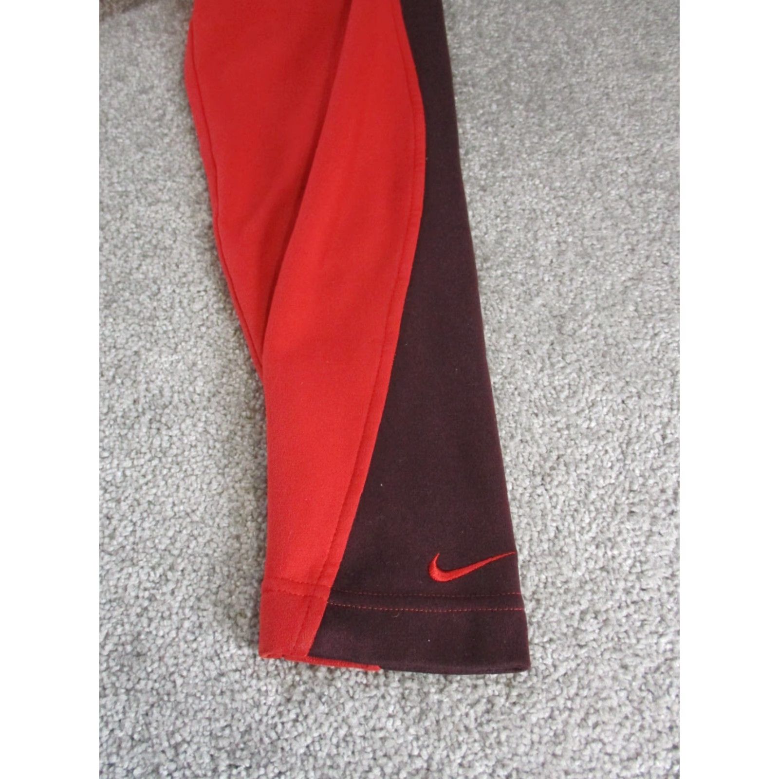 Nike Nike Golf Sweater Mens Medium Red Burgundy Quarter Zip Fleece Size US M / EU 48-50 / 2 - 3 Thumbnail