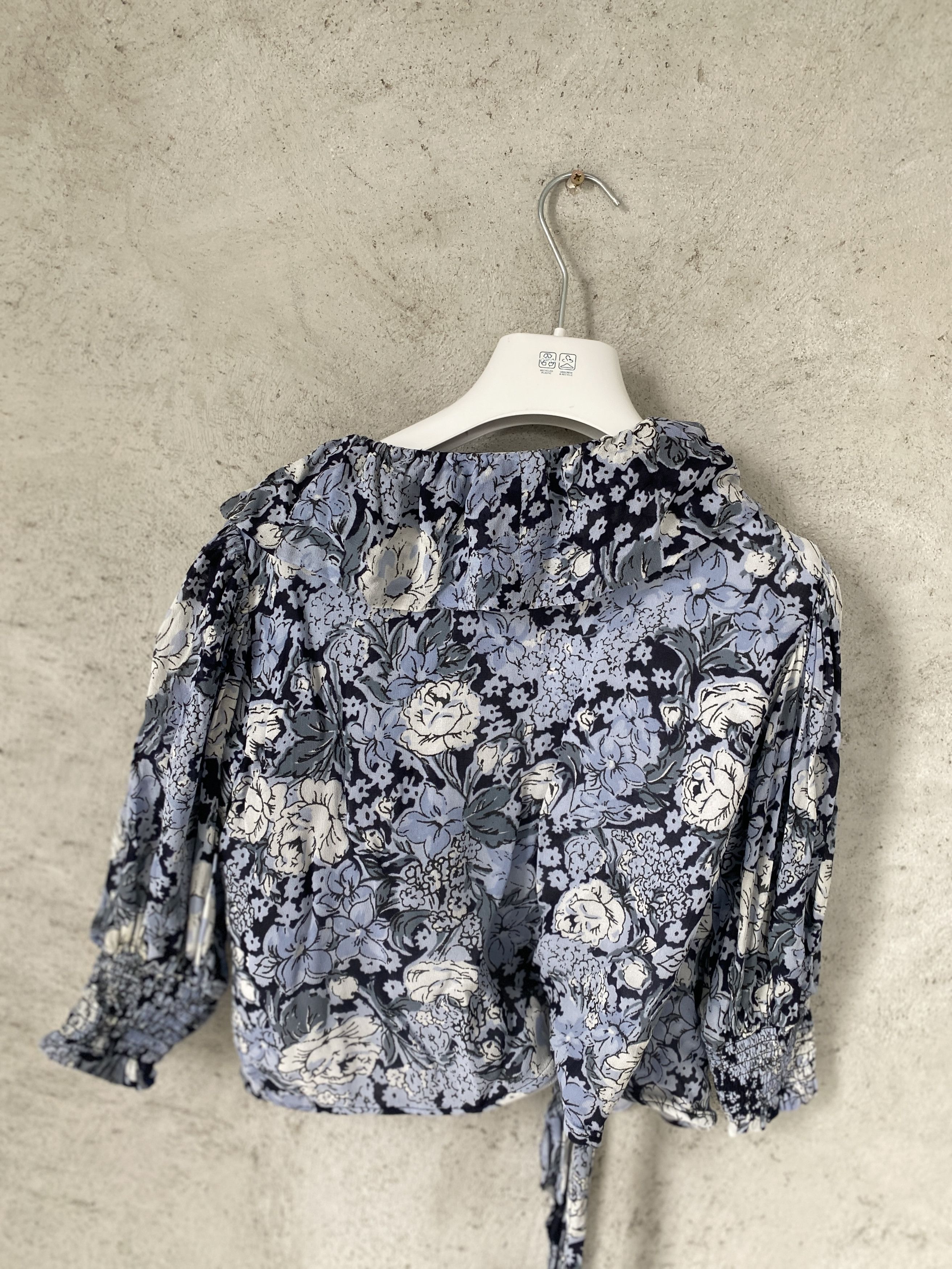 Ganni Ganni crop shirt floral viscose blouse Size XS / US 0-2 / IT 36-38 - 7 Thumbnail