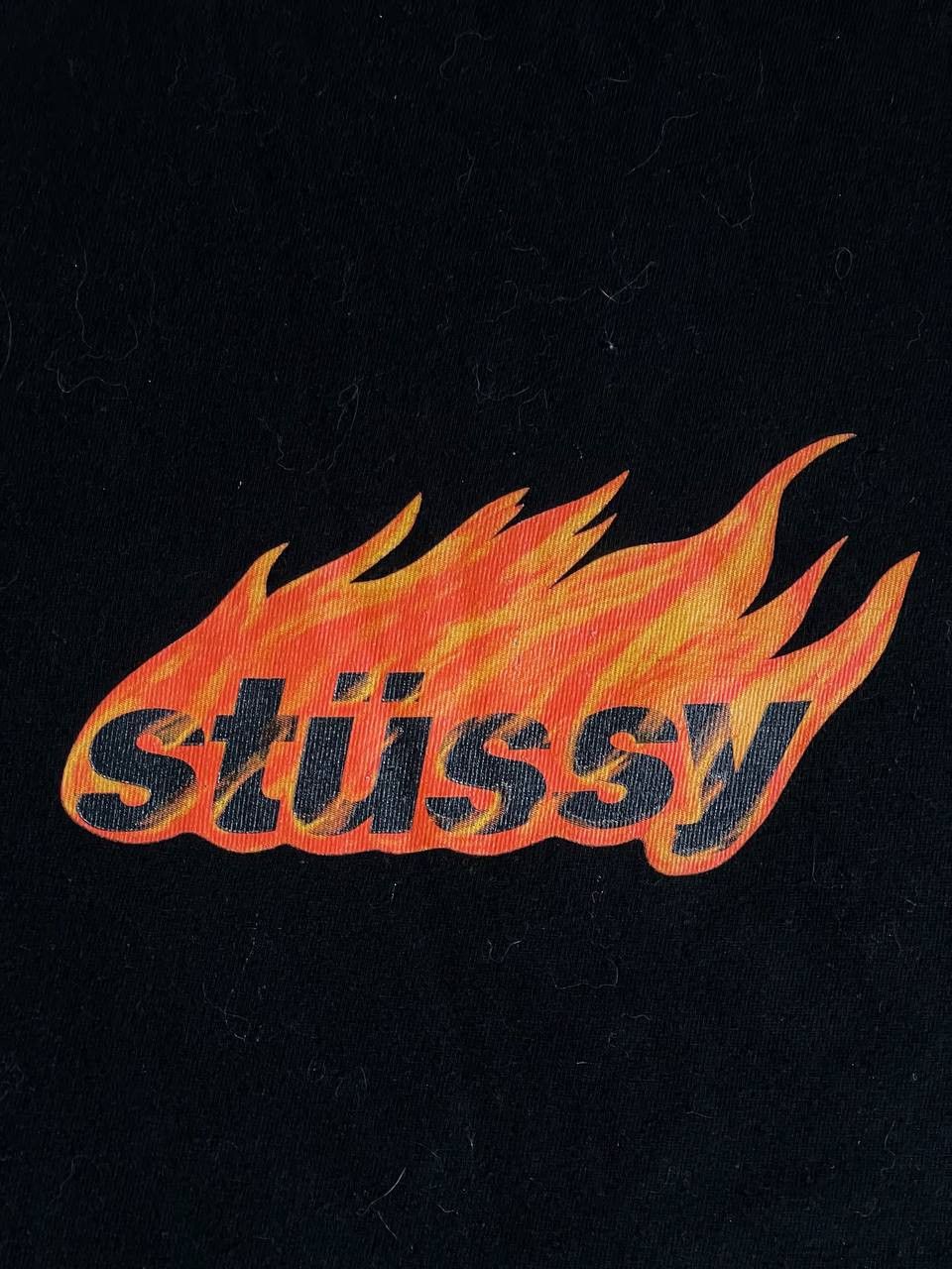 Stussy × Vintage Stussy tee fire logo Size US M / EU 48-50 / 2 - 4 Thumbnail