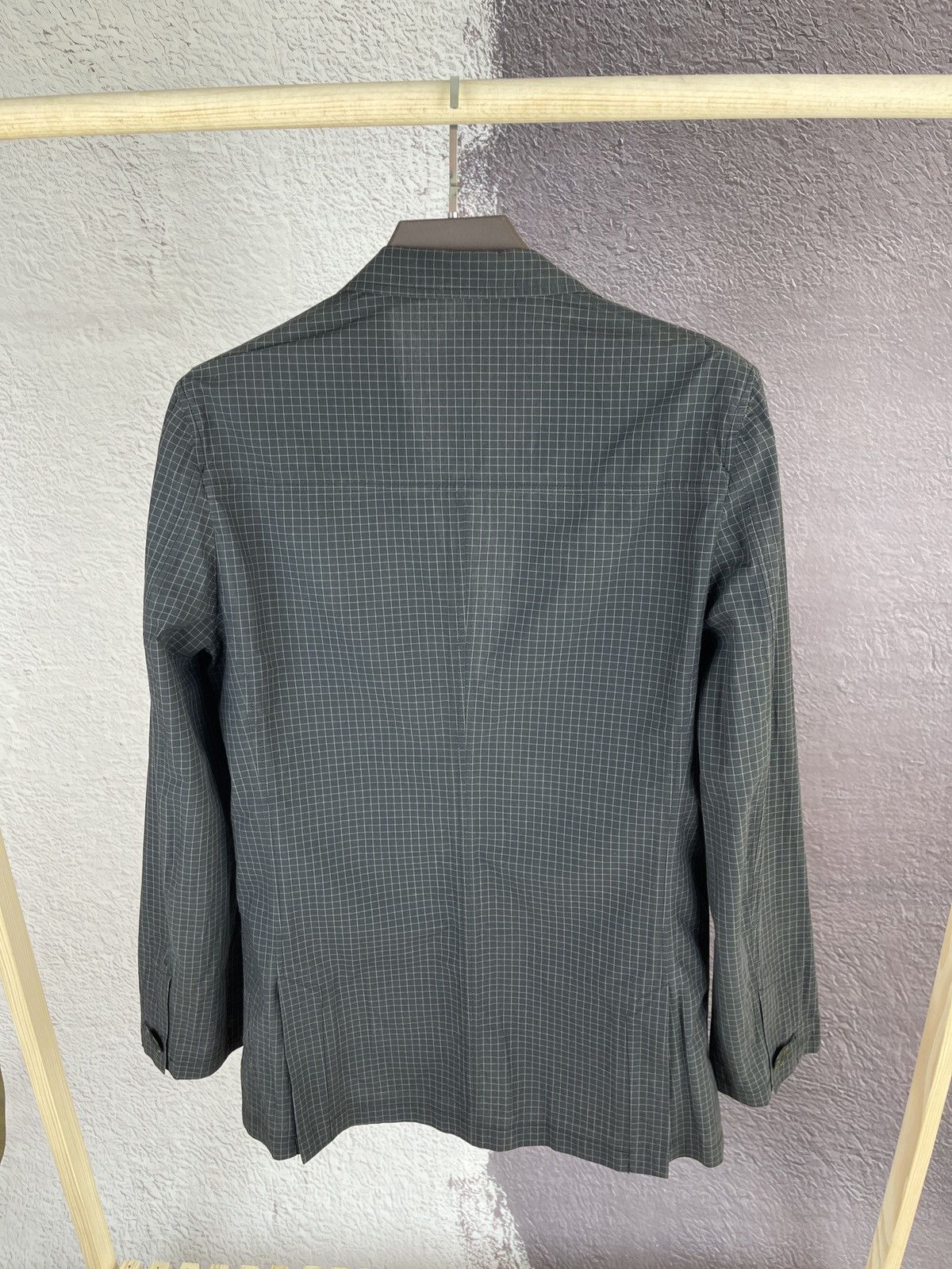 Japanese Brand Undercoverism "We Make Clothes Not Noise" Blazer checkered Size 38R - 10 Thumbnail