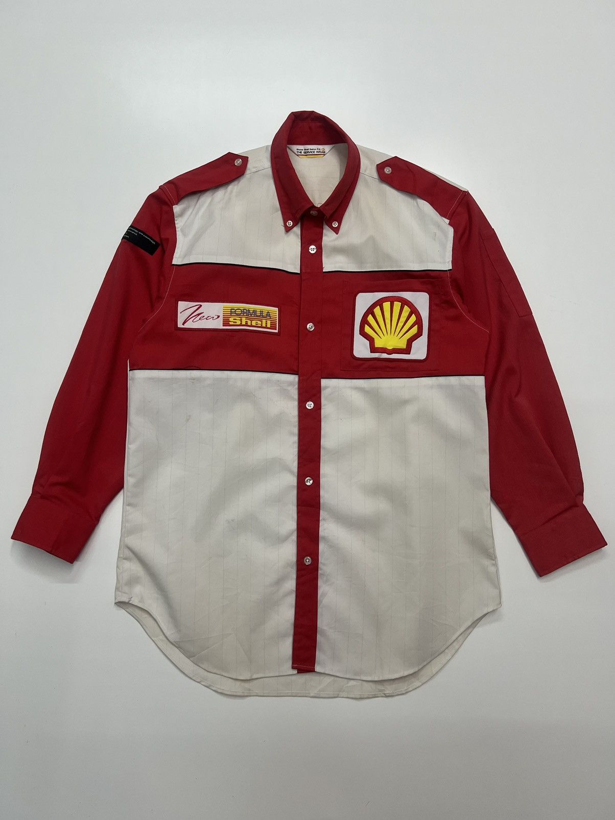 Vintage VINTAGE FORMULA SHELL SHIRT BUTTON UP Size US M / EU 48-50 / 2 - 1 Thumbnail