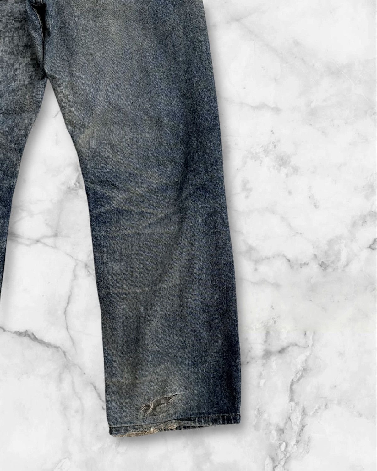 Levi's × Levi's Vintage Clothing Levi’s Streetwear Vintage Jeans Distressed Denim Size US 32 / EU 48 - 11 Thumbnail