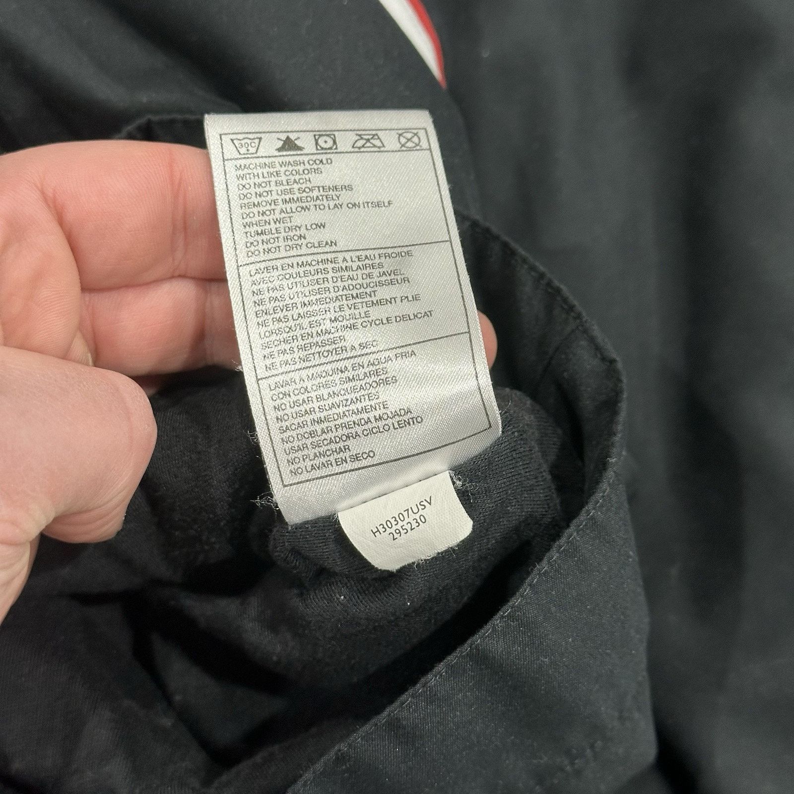 Nike Y2K Nike Jacket Mens XL Nylon Long Sleeve Miniature Swoosh Size US XL / EU 56 / 4 - 8 Thumbnail