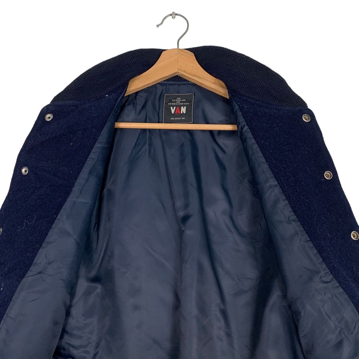 Japanese Brand VAN JAC Wool Varsity Jacket #0467-C21 Size US M / EU 48-50 / 2 - 12 Thumbnail