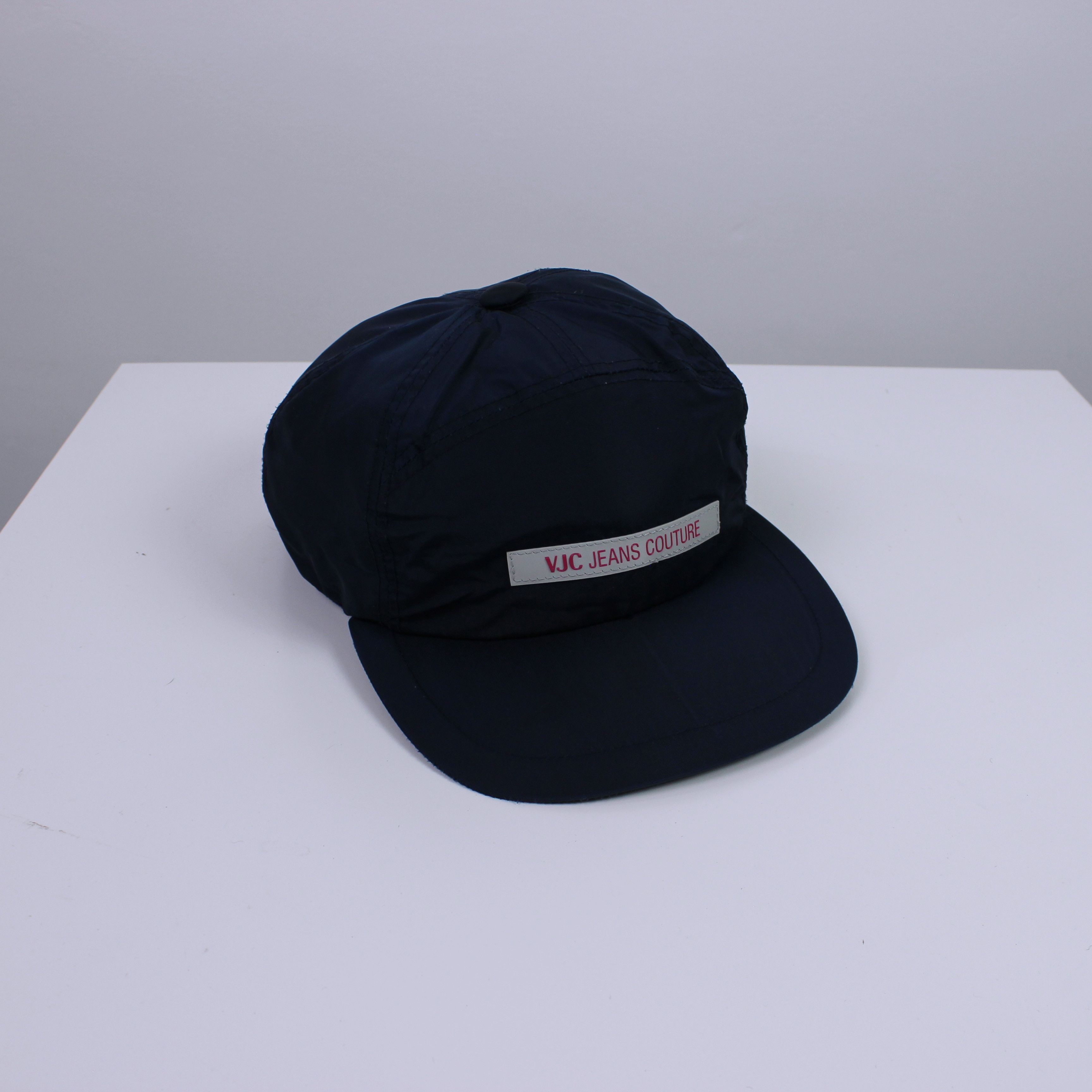 Versace Jeans Couture Versace Jeans Couture VJC cap hat nylon M navy blue Size ONE SIZE - 2 Thumbnail