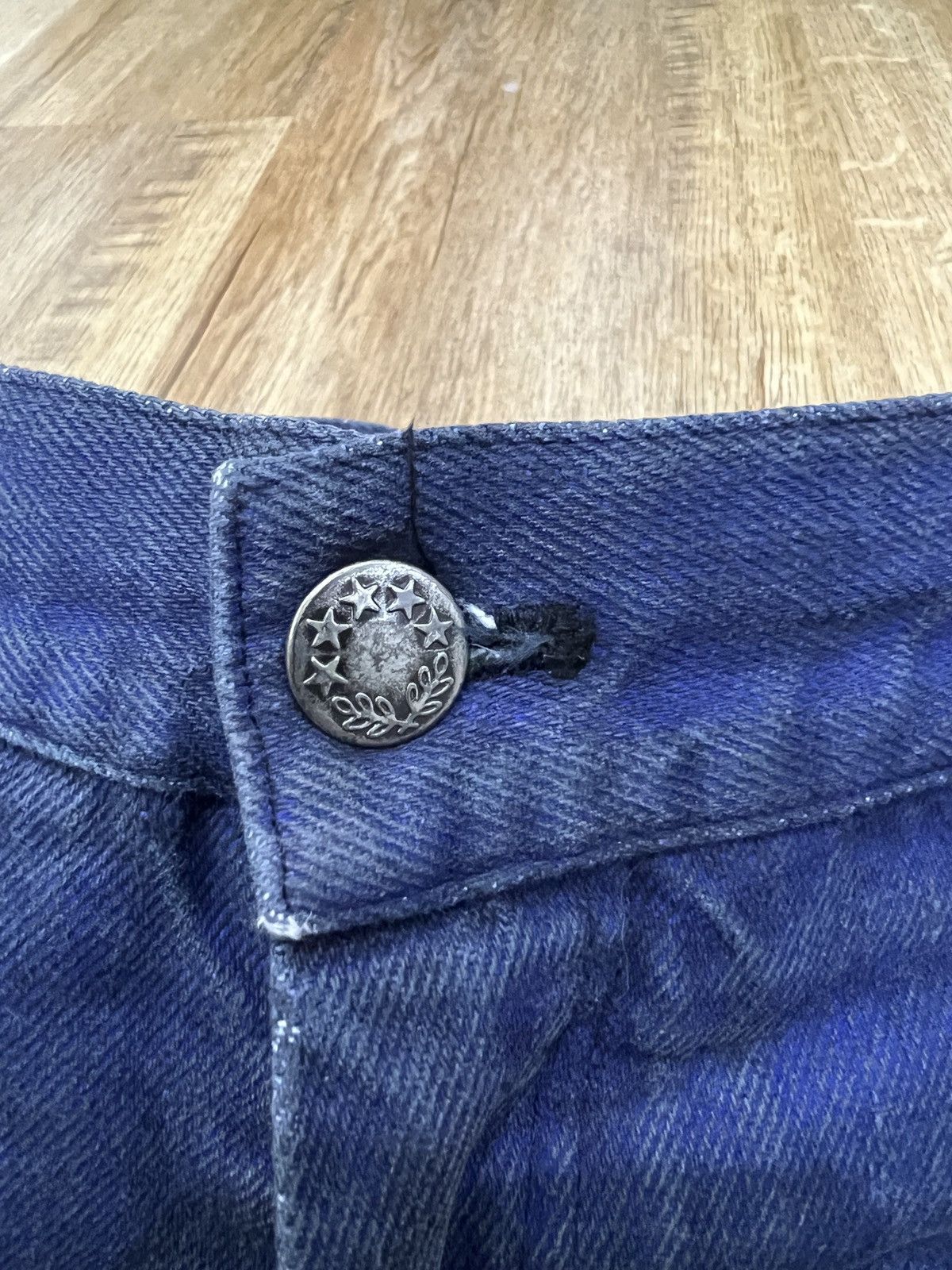 Designer × Japanese Brand × Raf Simons VINTAGE RAF SIMONS AUTUMN WINTER 2005-2006 DESIGNER DENIM Size US 30 / EU 46 - 12 Thumbnail