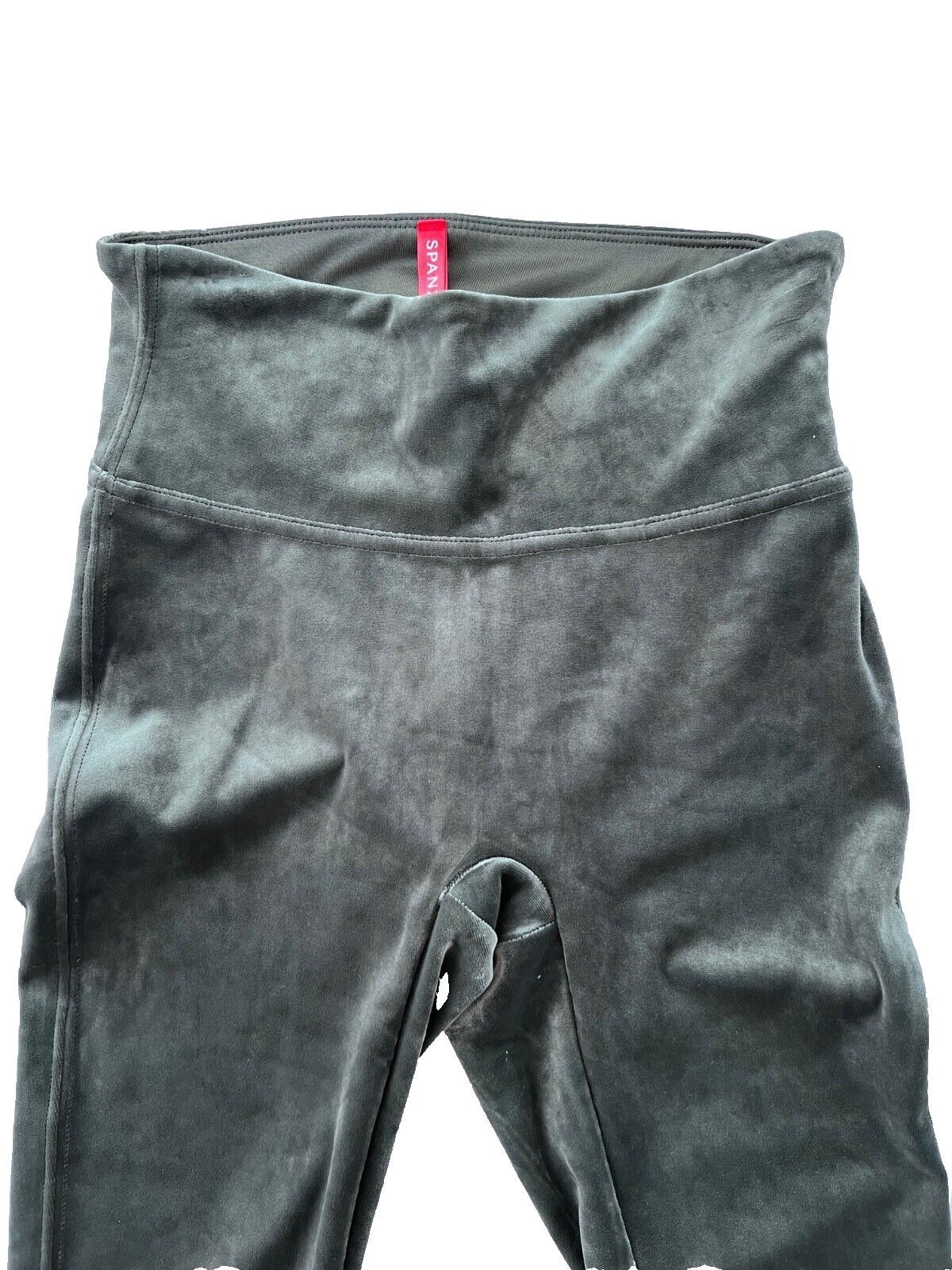 Spanx Spanx 2070 Velour Velvet Leggings Dark Palm ( XS ) Size 26" / US 2 / IT 38 - 4 Thumbnail