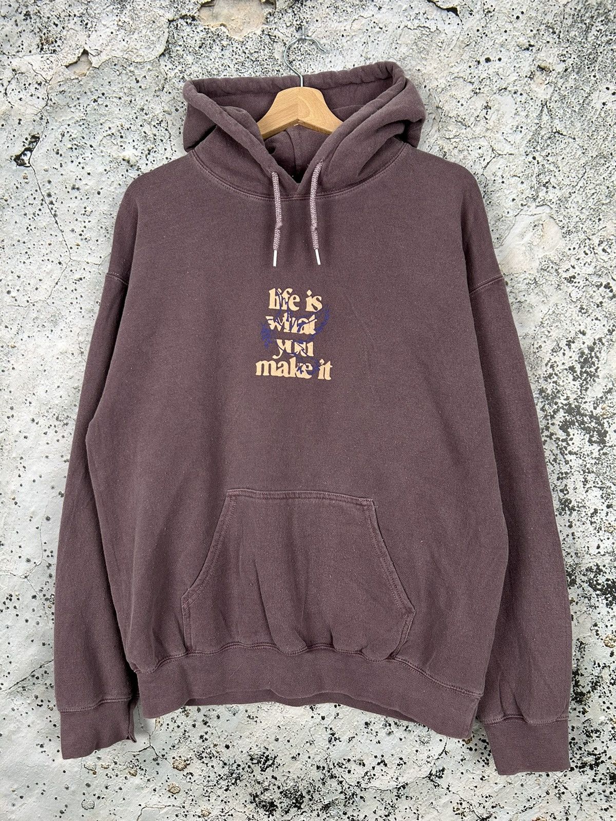 Japanese Brand Vintage Hoodie Keep Going Keep Growing Boxy Streetwear Hype Size US S / EU 44-46 / 1 - 3 Thumbnail