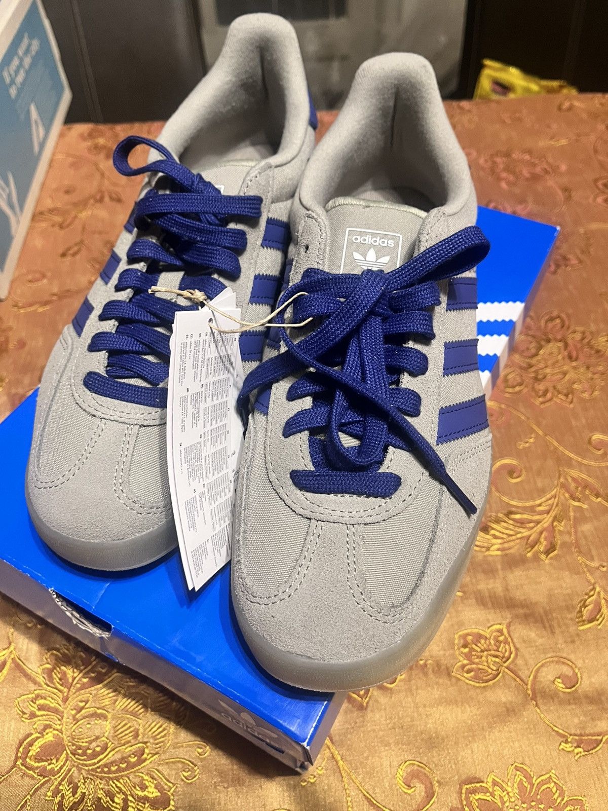 Adidas adidas Gazelle Indoor in der Farbvariante Silver Pebble/ Size US 9 / EU 42 - 3 Thumbnail