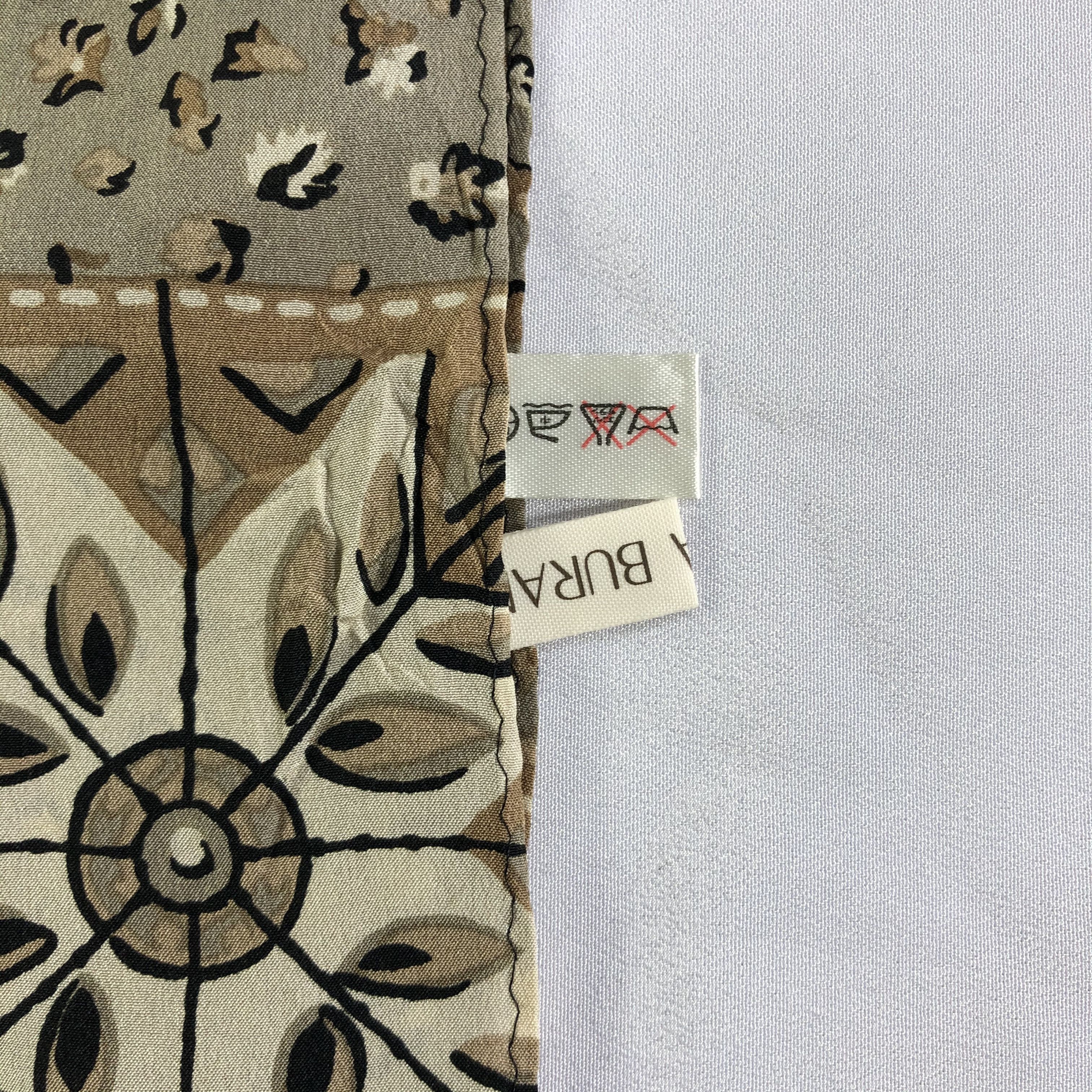Vintage Vintage Mariella Burani Silk Scarf Size ONE SIZE - 5 Thumbnail