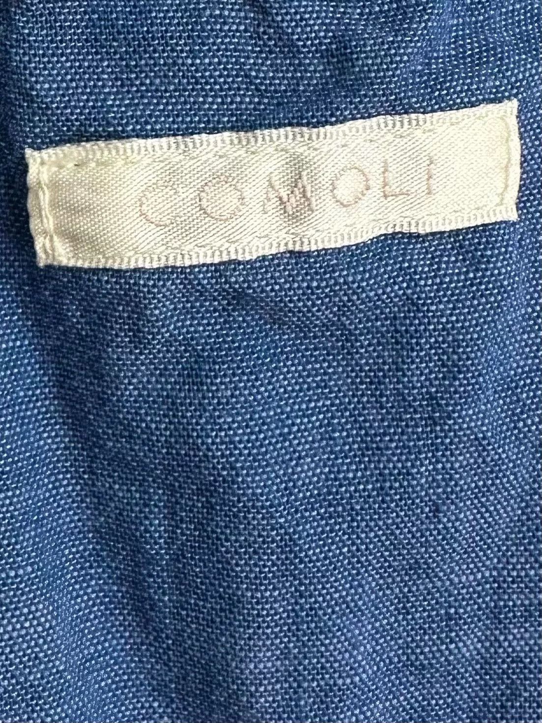 Comoli COMOLI Indigo Washed Cotton Coat Size US M / EU 48-50 / 2 - 6 Thumbnail