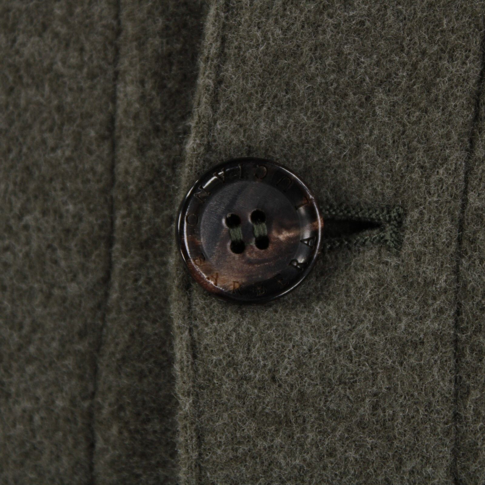 Luciano Barbera Luciano Barbera Jacket Size XL US In Green Wool Size US XL / EU 56 / 4 - 2 Thumbnail