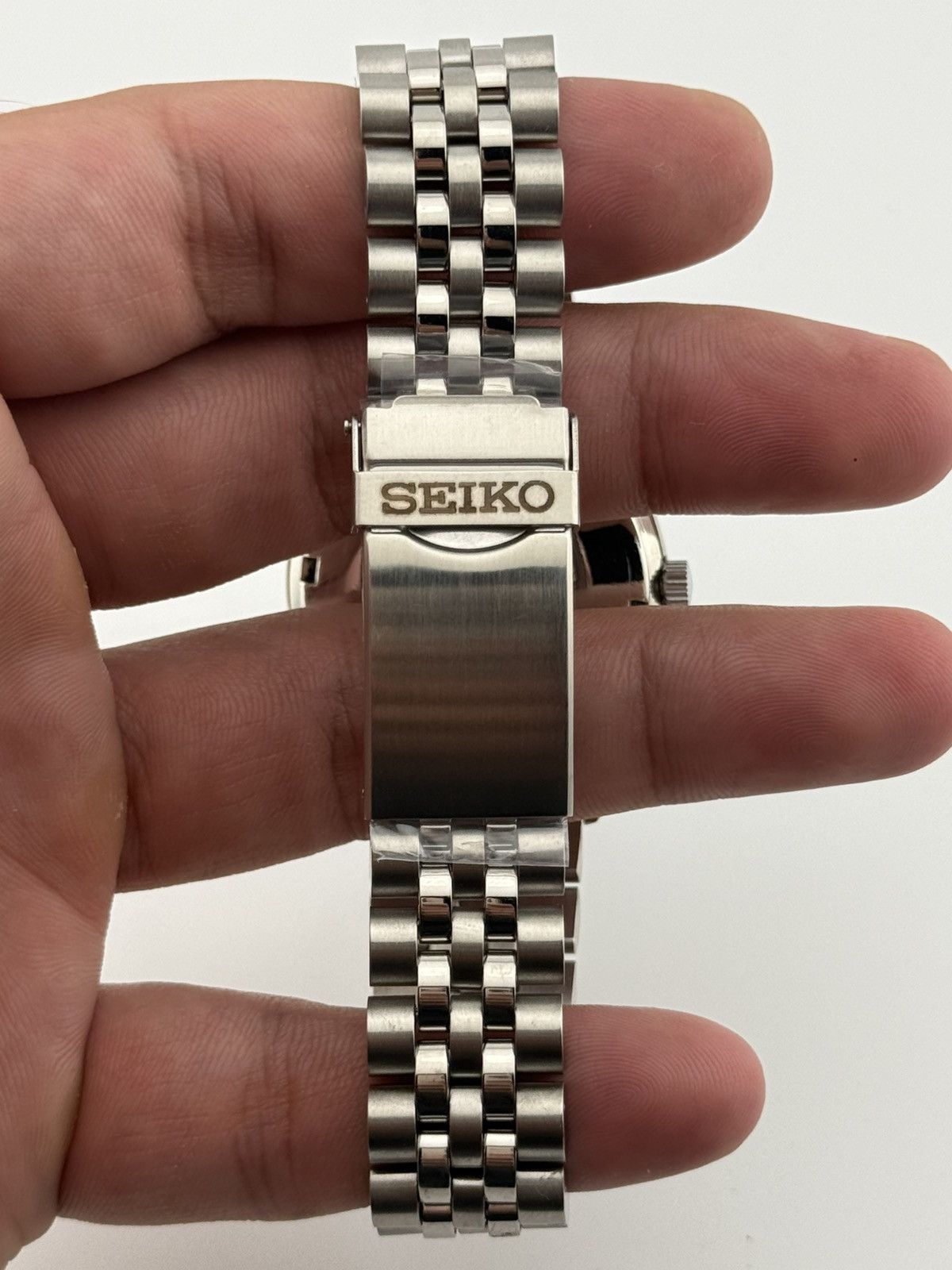 Seiko Seiko Navy Blue Textured Dial 36mm Automatic Vintage Watch Size 36 - 7 Thumbnail