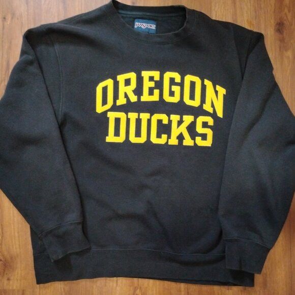 Other Vintage Jansport Oregon Ducks Embroidered Sweatshirt Size US L / EU 52-54 / 3 - 2 Thumbnail