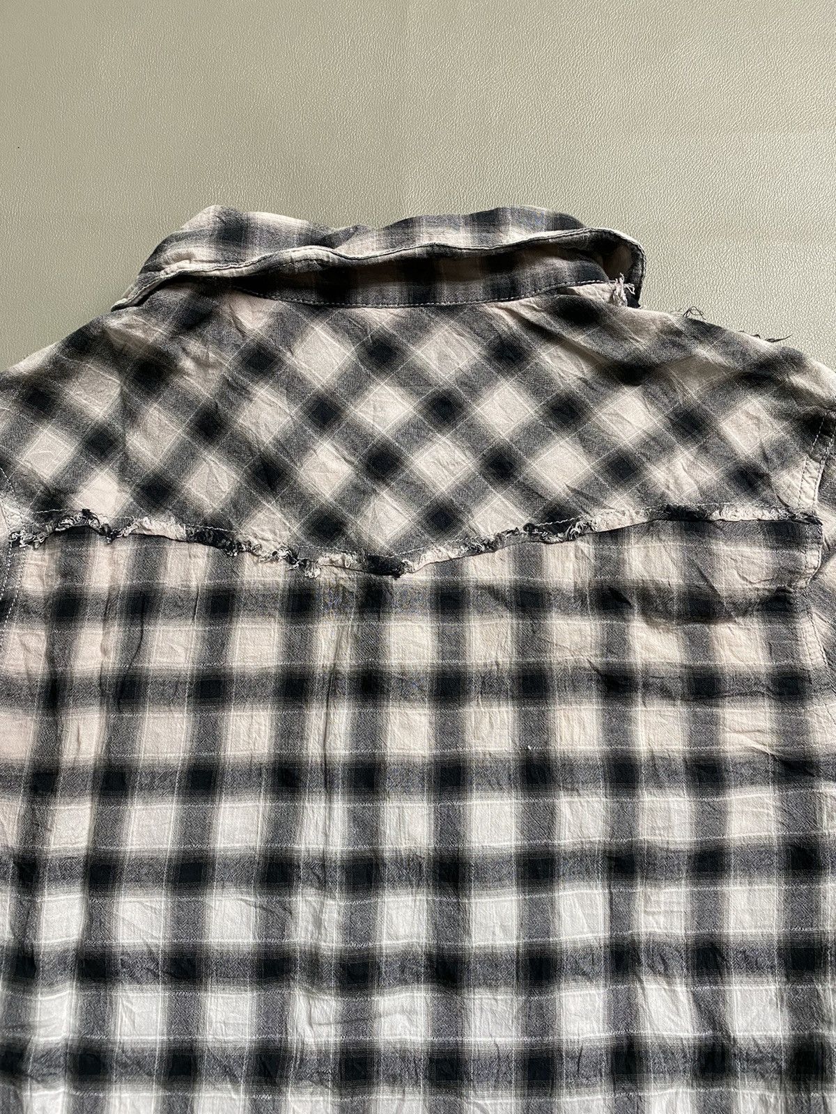 Beauty Beast × If Six Was Nine × Japanese Brand Shinehill Distressed Western Longsleeve Size US M / EU 48-50 / 2 - 5 Thumbnail