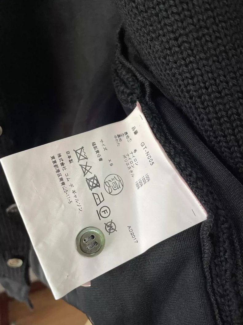 Comme des Garcons Comme Des Garcons Black Knitwear Cape Size XS / US 0-2 / IT 36-38 - 4 Thumbnail