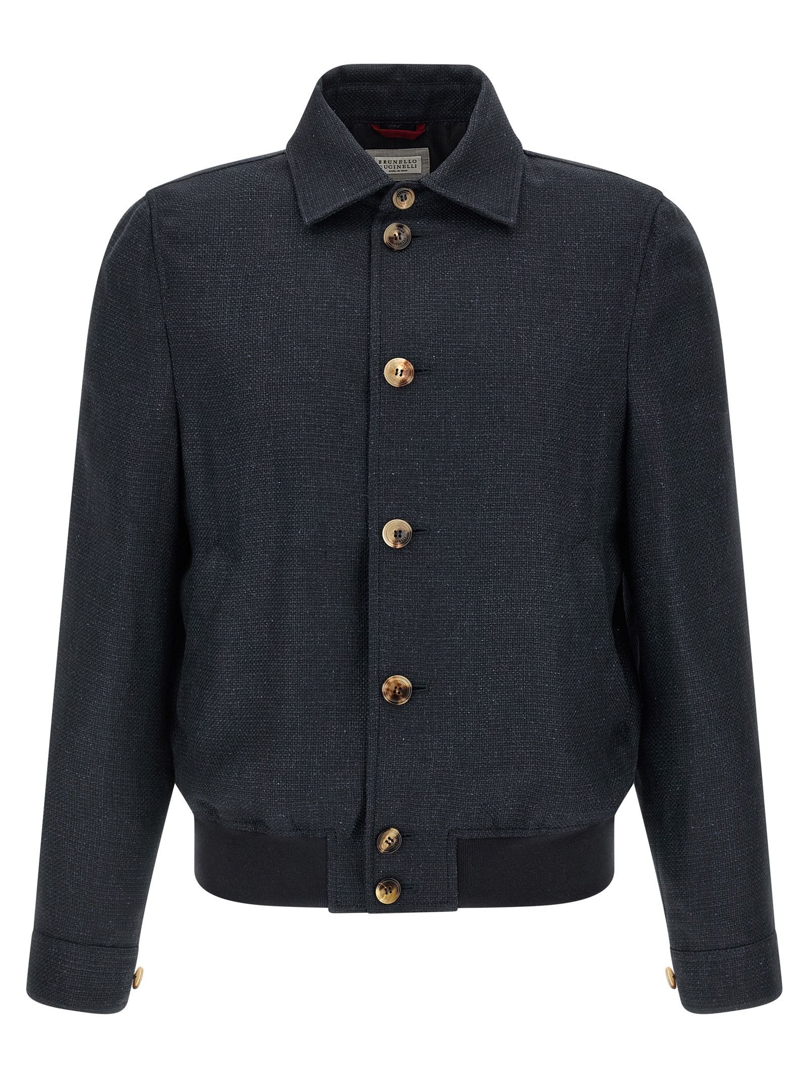 Brunello Cucinelli Linen blend jacket Size US XL / EU 56 / 4 - 1 Thumbnail
