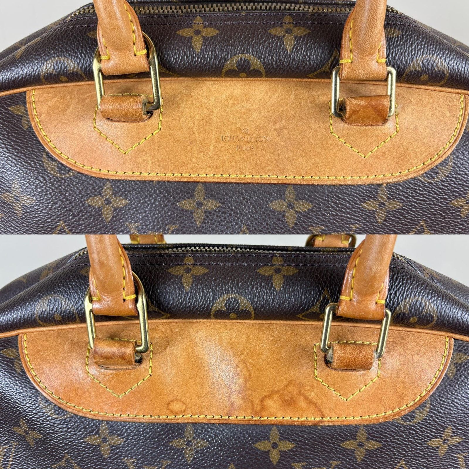 Louis Vuitton Authentic Louis Vuitton Deauville Monogram Handbag Size ONE SIZE - 7 Thumbnail