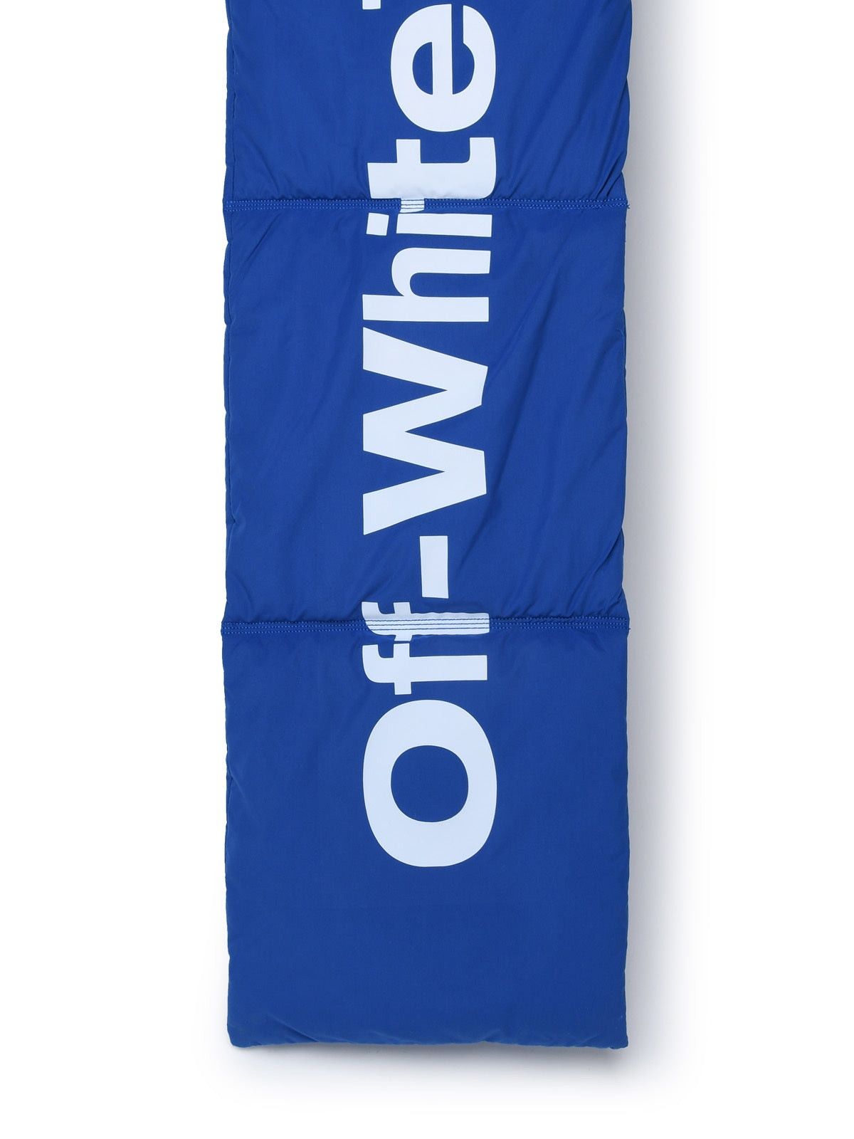 Off-White o1y0225 Size : OS / Logo Scarf in Blue Size ONE SIZE - 1 Thumbnail