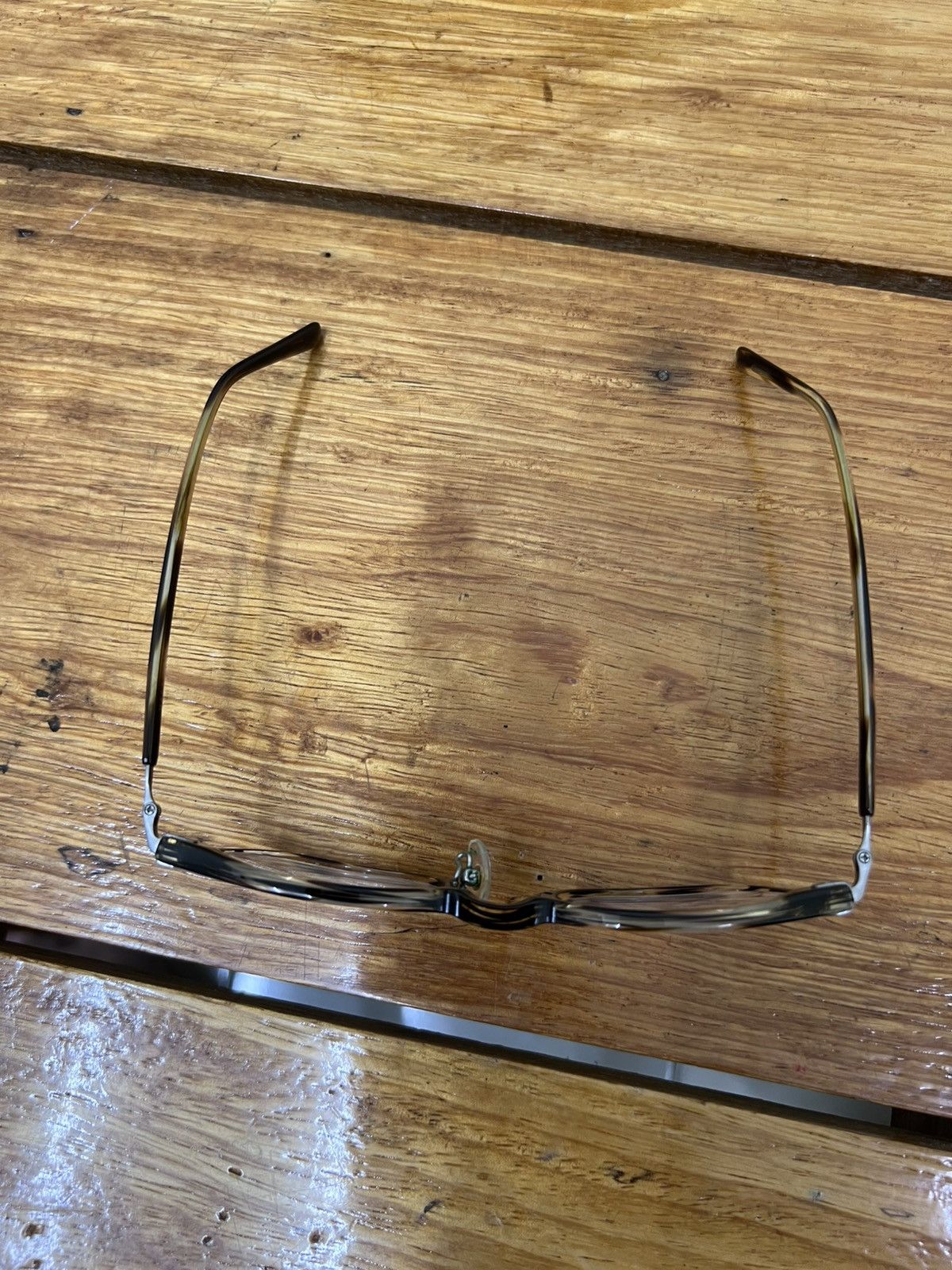 Mackintosh Mackintosh Tortoise Round Glasses Size ONE SIZE - 6 Thumbnail