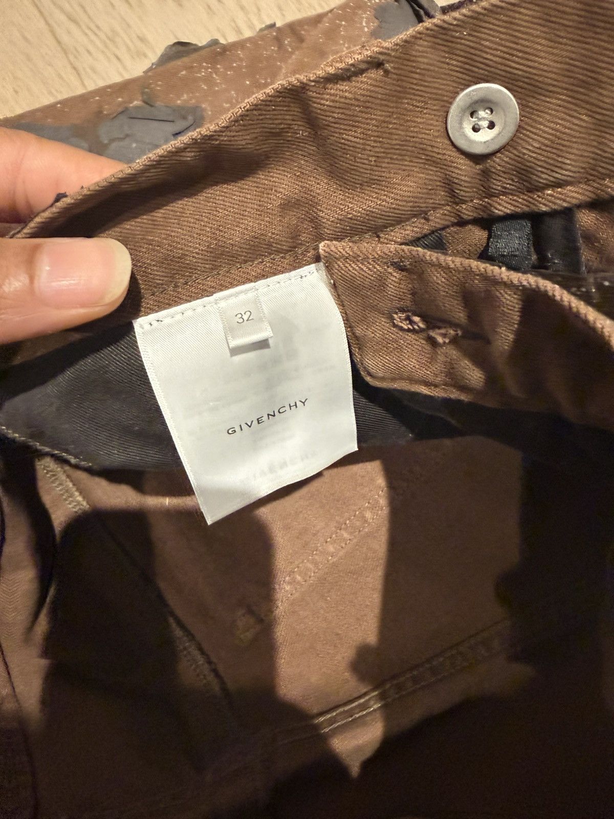Givenchy Givenchy painted crackled jeans Size US 32 / EU 48 - 5 Thumbnail