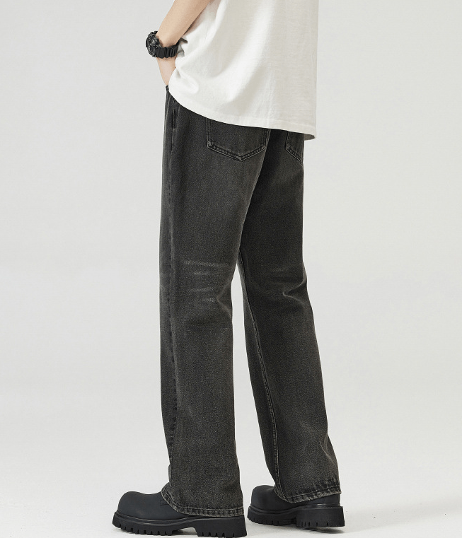 Japanese Brand × Jean American grey washed flared baggy jeans Size US 32 / EU 48 - 5 Thumbnail