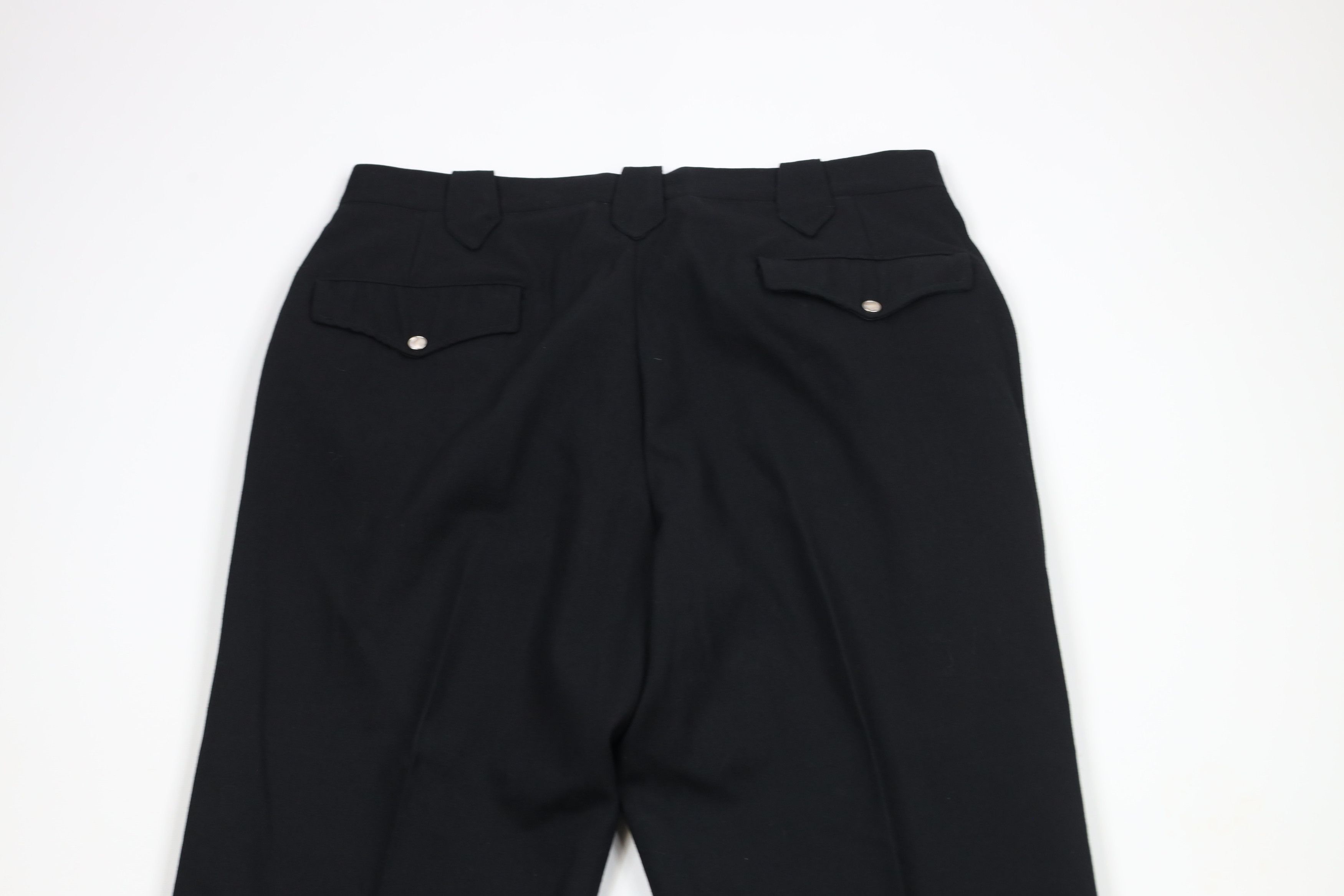 Vintage Vintage 50s 60s Rockabilly Cowboy Chino Pants Black USA Size US 32 / EU 48 - 11 Thumbnail