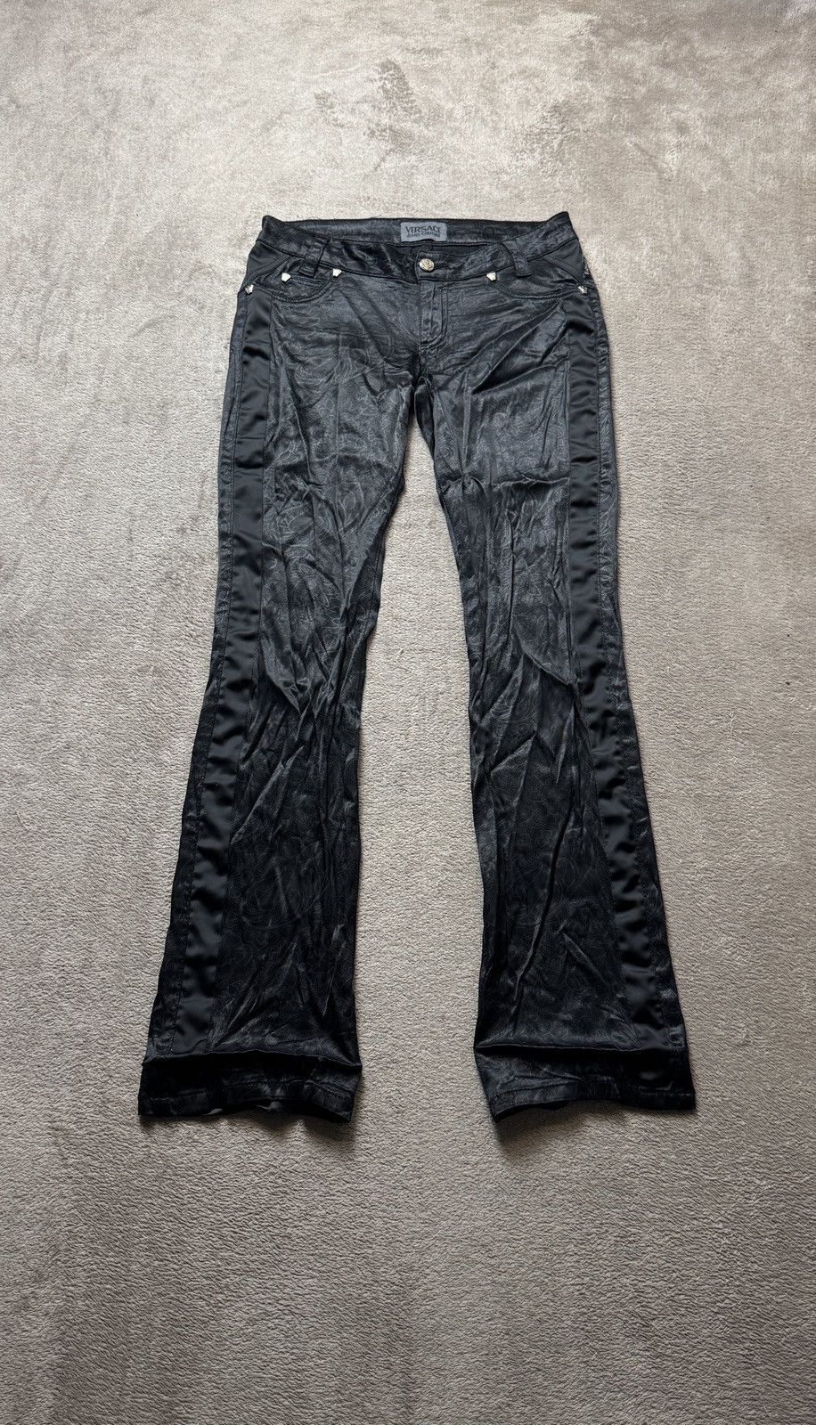 Versace Y2K Faded Punk Jeans LGB hedi slimane dior ysl cdg balmain Size US 28 / EU 44 - 1 Thumbnail