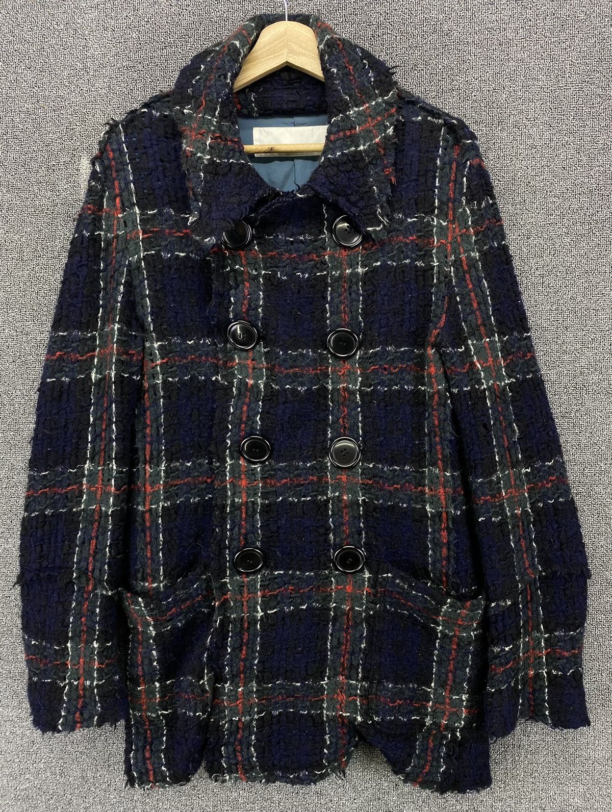 Issey Miyake Vintage Issey Miyake Sunaokuwahara Knitted Coat Jacket Size M / US 6-8 / IT 42-44 - 1 Thumbnail