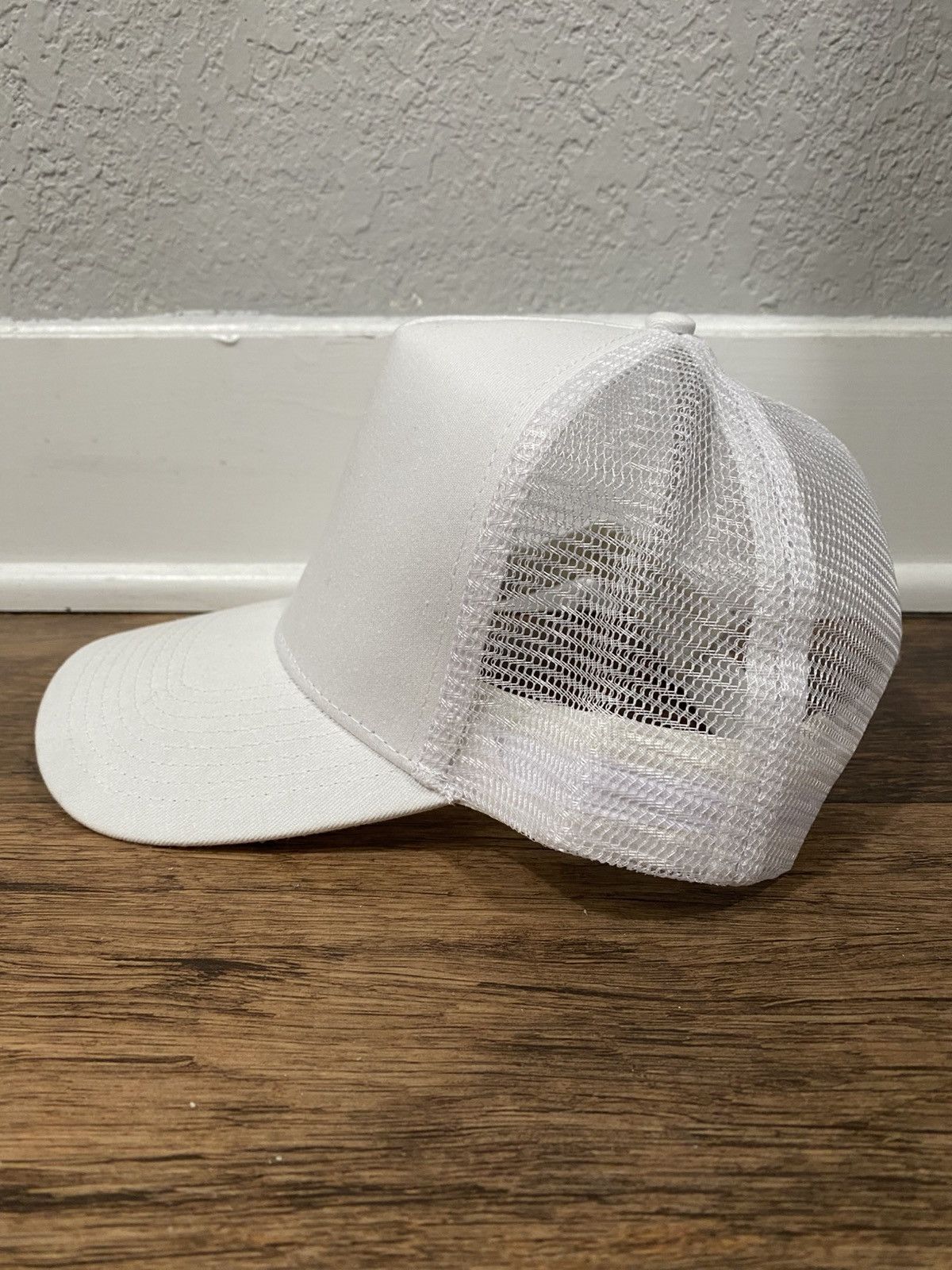 Japanese Brand × Vintage White Twill Trucker Hat Size ONE SIZE - 2 Thumbnail