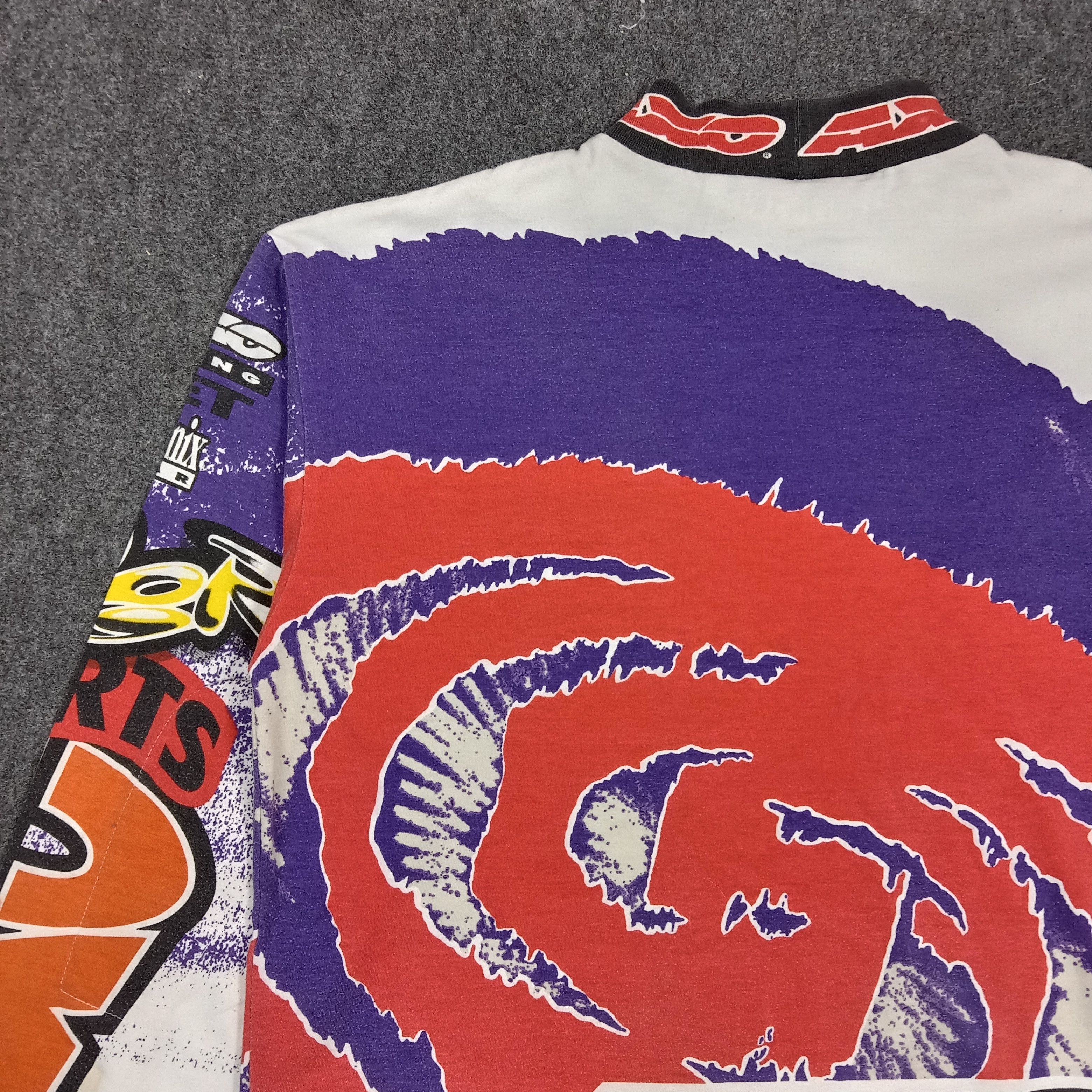Vintage AXO Power Sports Extreme Racing Dyemax Shirt C276N78 Size US M / EU 48-50 / 2 - 9 Thumbnail