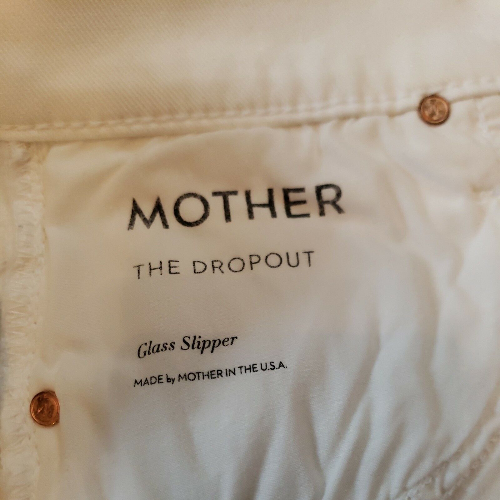 MOTHER Mother Boyfriend Jeans Womens 26 The Dropout Glass Slipper O Size 26" / US 2 / IT 38 - 11 Thumbnail