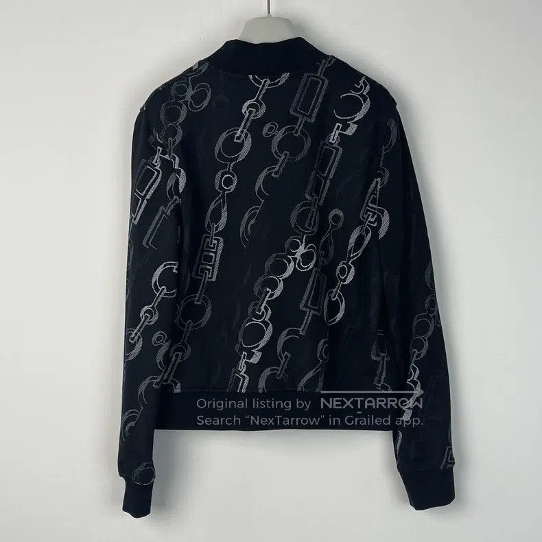 Hermes Hermes Chain Print Jacket, Classic Black Size XS / US 0-2 / IT 36-38 - 2 Thumbnail