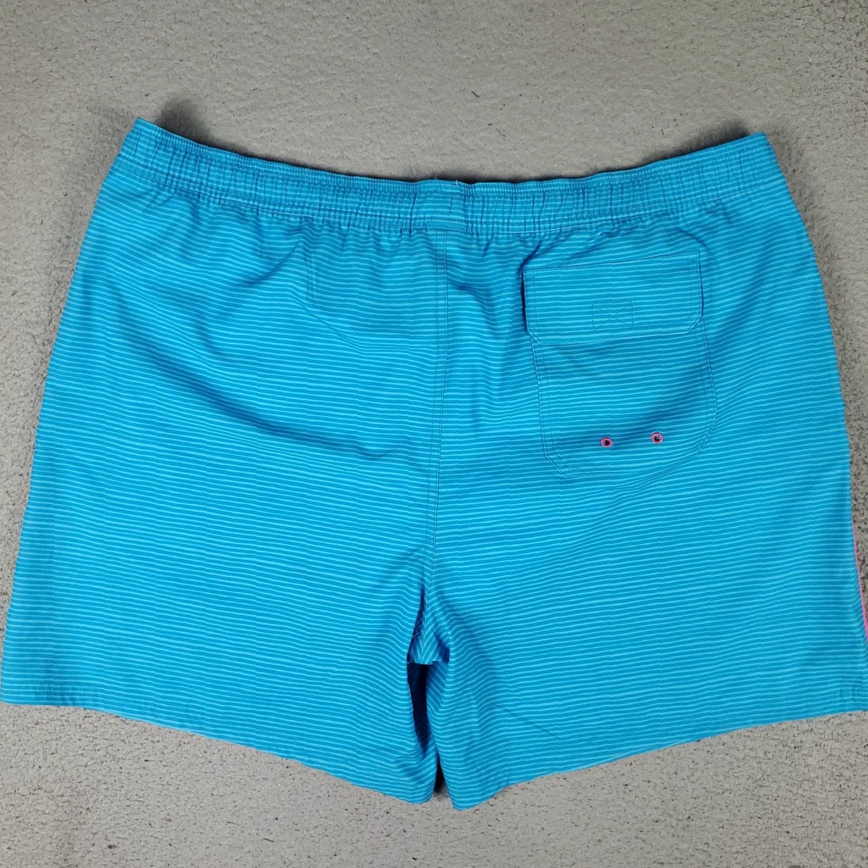 Vineyard Vines Vineyard Vines Men Shorts 2XL Blue Striped Surf Beach Trunks Swim Board Bottom Size US 39 - 7 Thumbnail