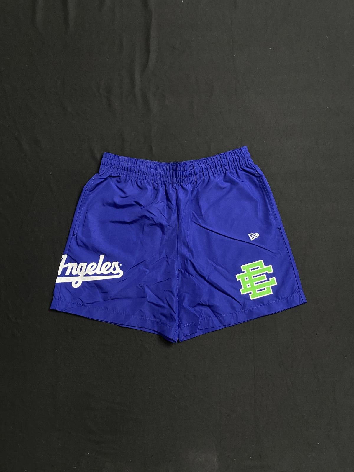 Eric Emanuel × New Era Rare EE Eric Emanuel MLB LA Dodgers Shorts Royal Size Large Size US 34 / EU 50 - 1 Thumbnail