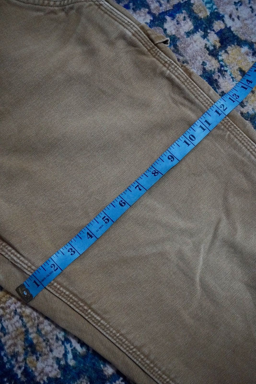 Carhartt × Vintage Vintage carhartt carpenter dungaree fit work double layer Size US 32 / EU 48 - 20 Thumbnail