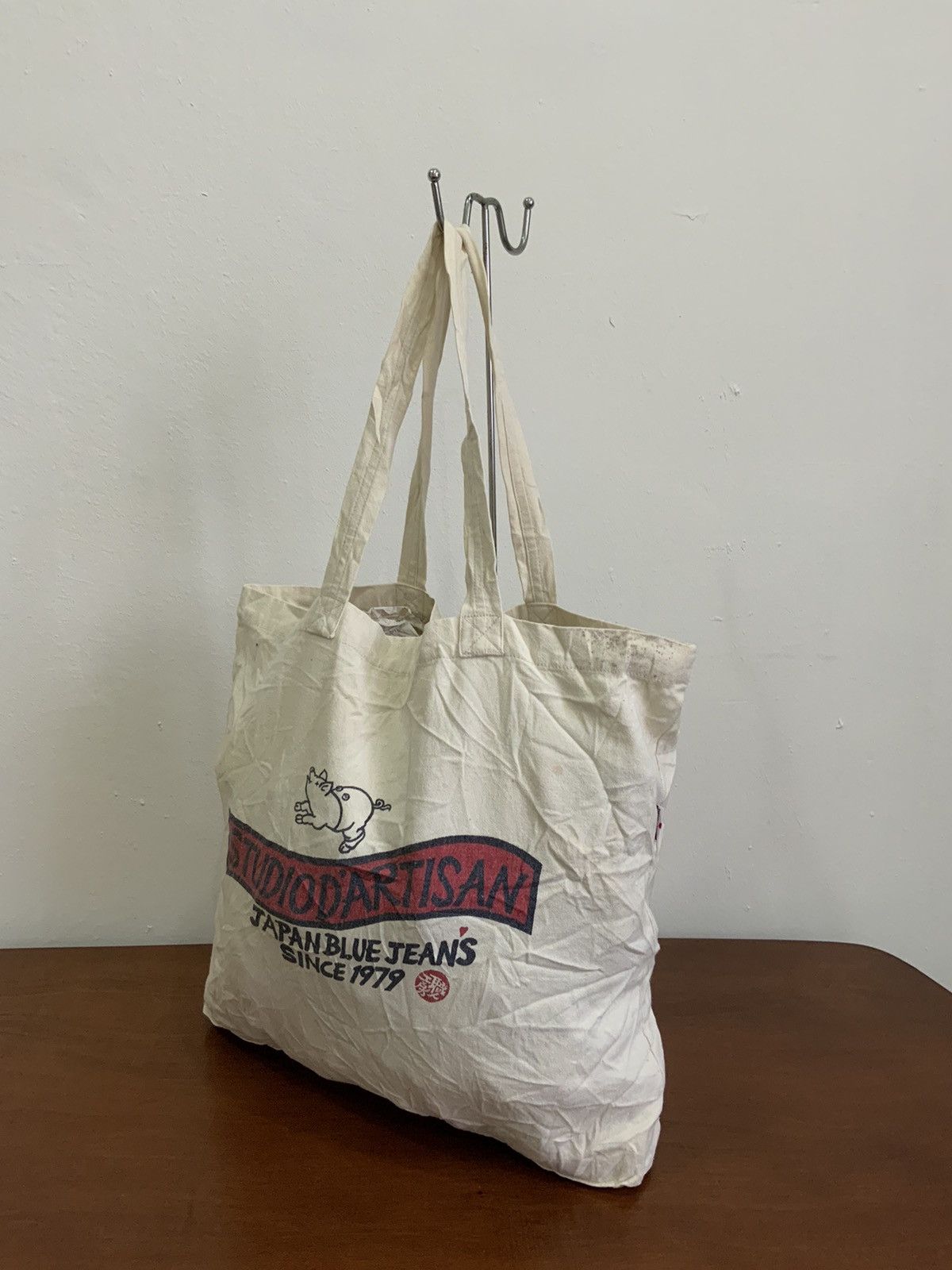 Studio D'Artisan Studio D’Artisan Japan Blue Jeans Japan Tote Bag Size ONE SIZE - 2 Thumbnail