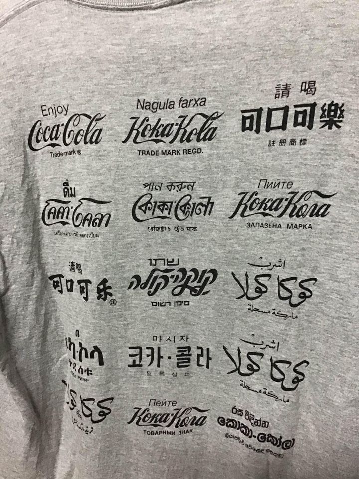 Coca Cola Coca Cola worldwide logo Size US M / EU 48-50 / 2 - 4 Thumbnail