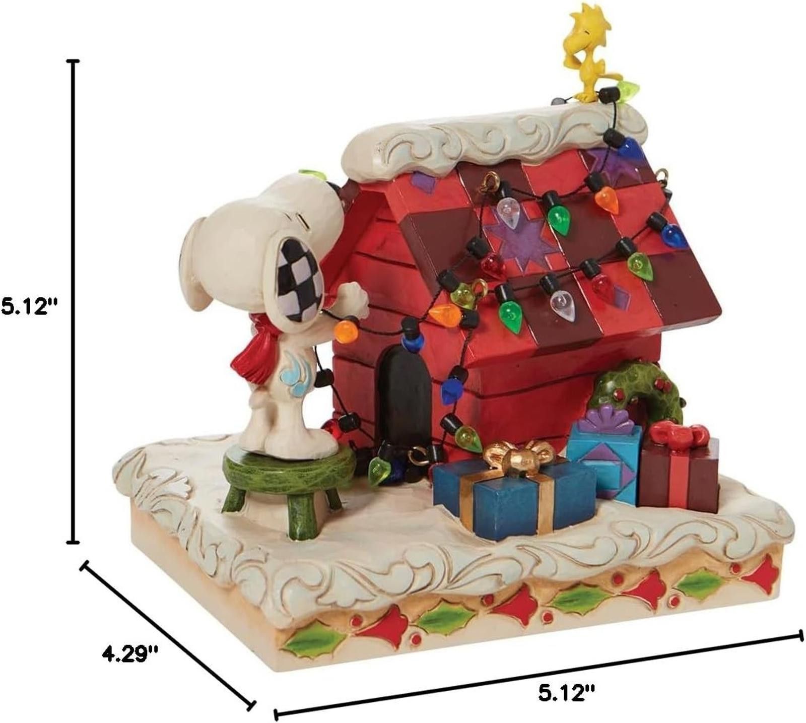 Other Peanuts Snoopy and Woodstock Decorating The Dog House NEW Size ONE SIZE - 5 Thumbnail