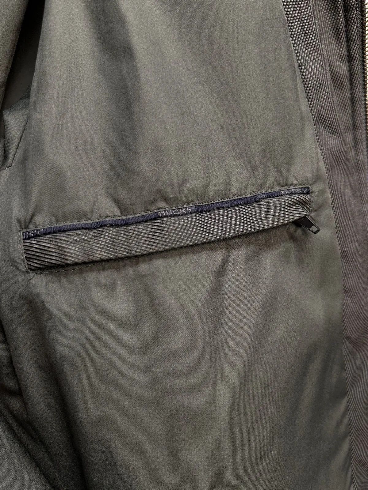 Allsaints Husky Grey Quilted Long Jacket British Country Classic Style Size US L / EU 52-54 / 3 - 11 Thumbnail