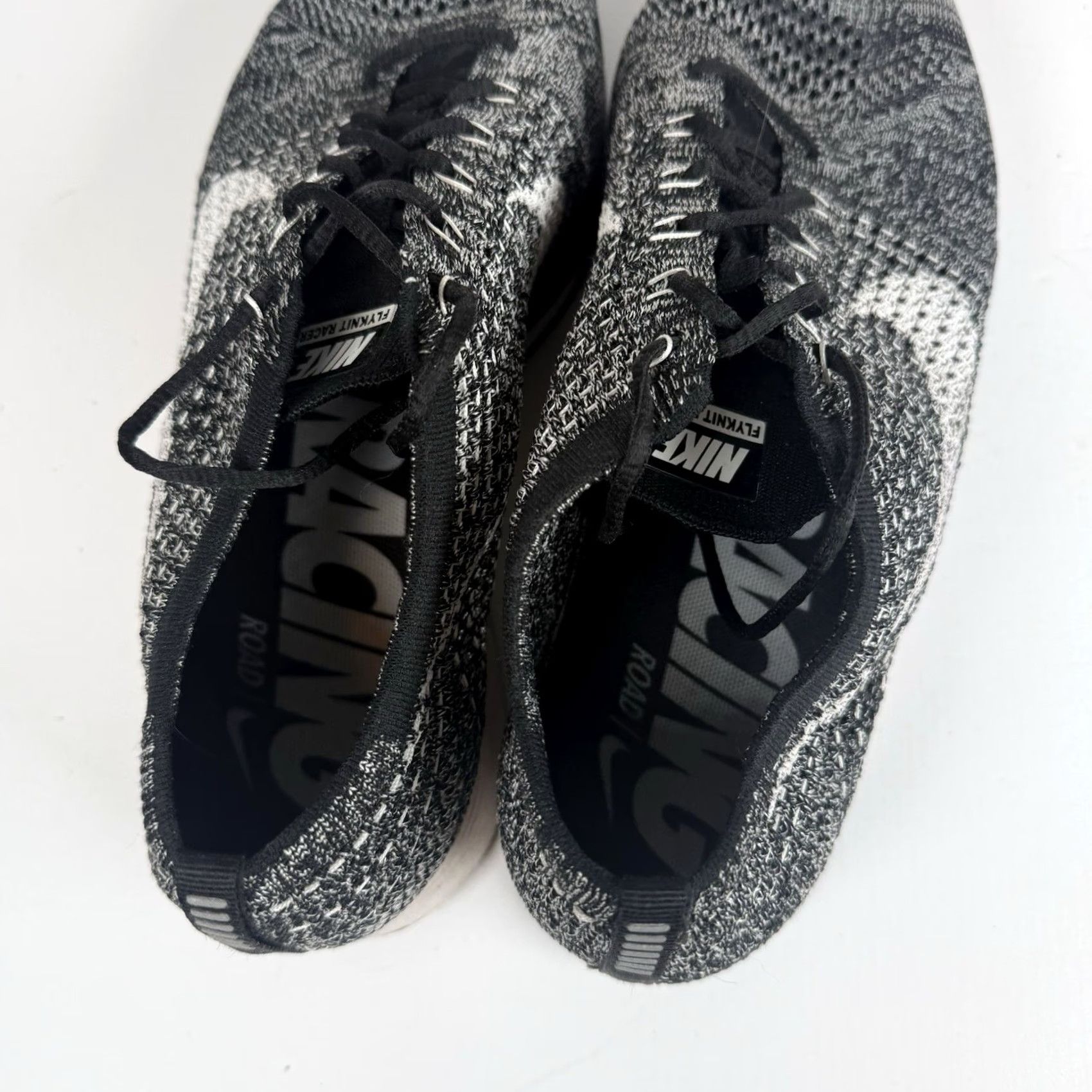 Nike Nike Flyknit Racer Sneaker 11.5 Men Athletic Running Oreo 2.0 2015 Multicolor Mens Size US 12 / EU 45 - 3 Thumbnail