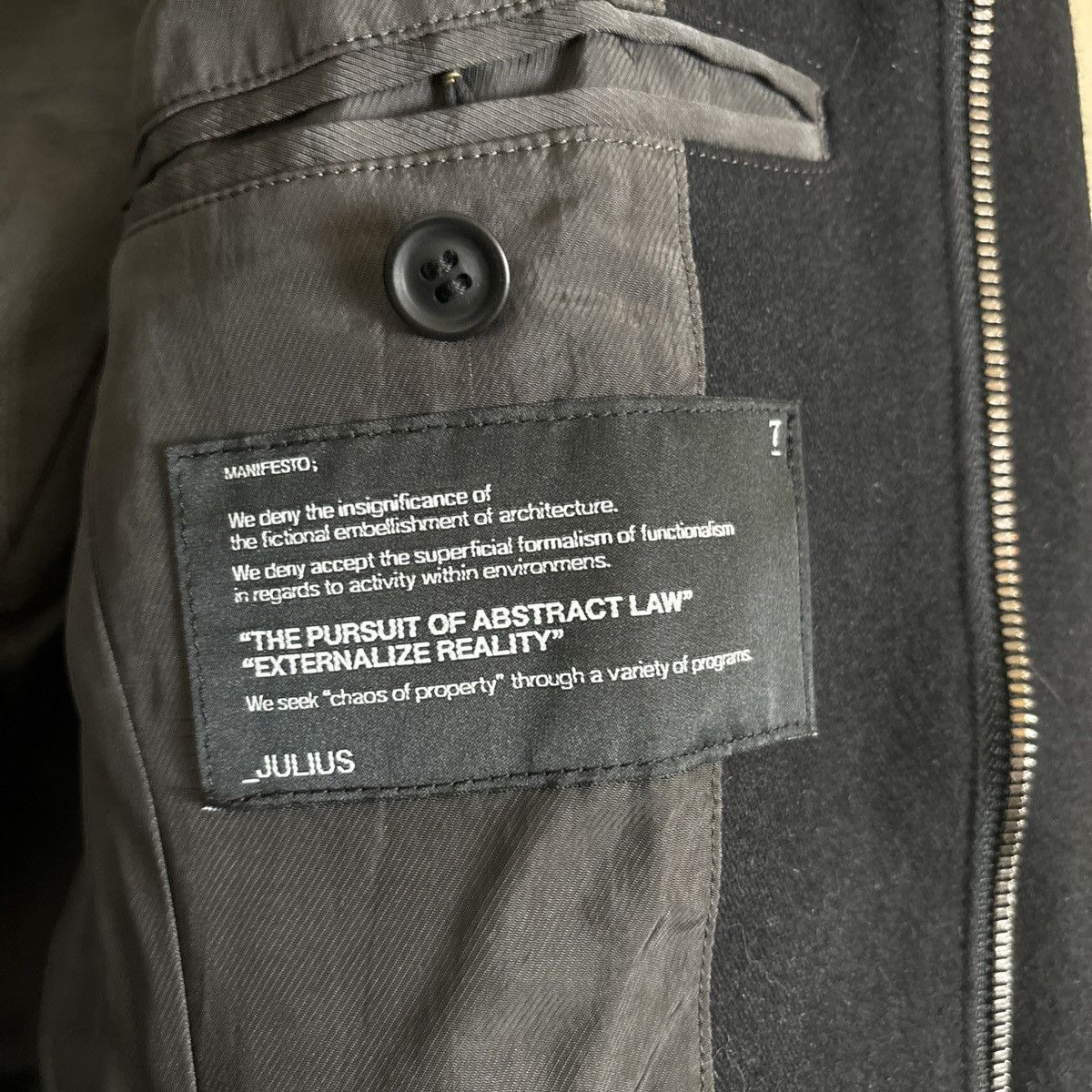 Julius Julius 7 Angora Blend Zipper Coat w/Removable Lower Portion Size US S / EU 44-46 / 1 - 4 Thumbnail
