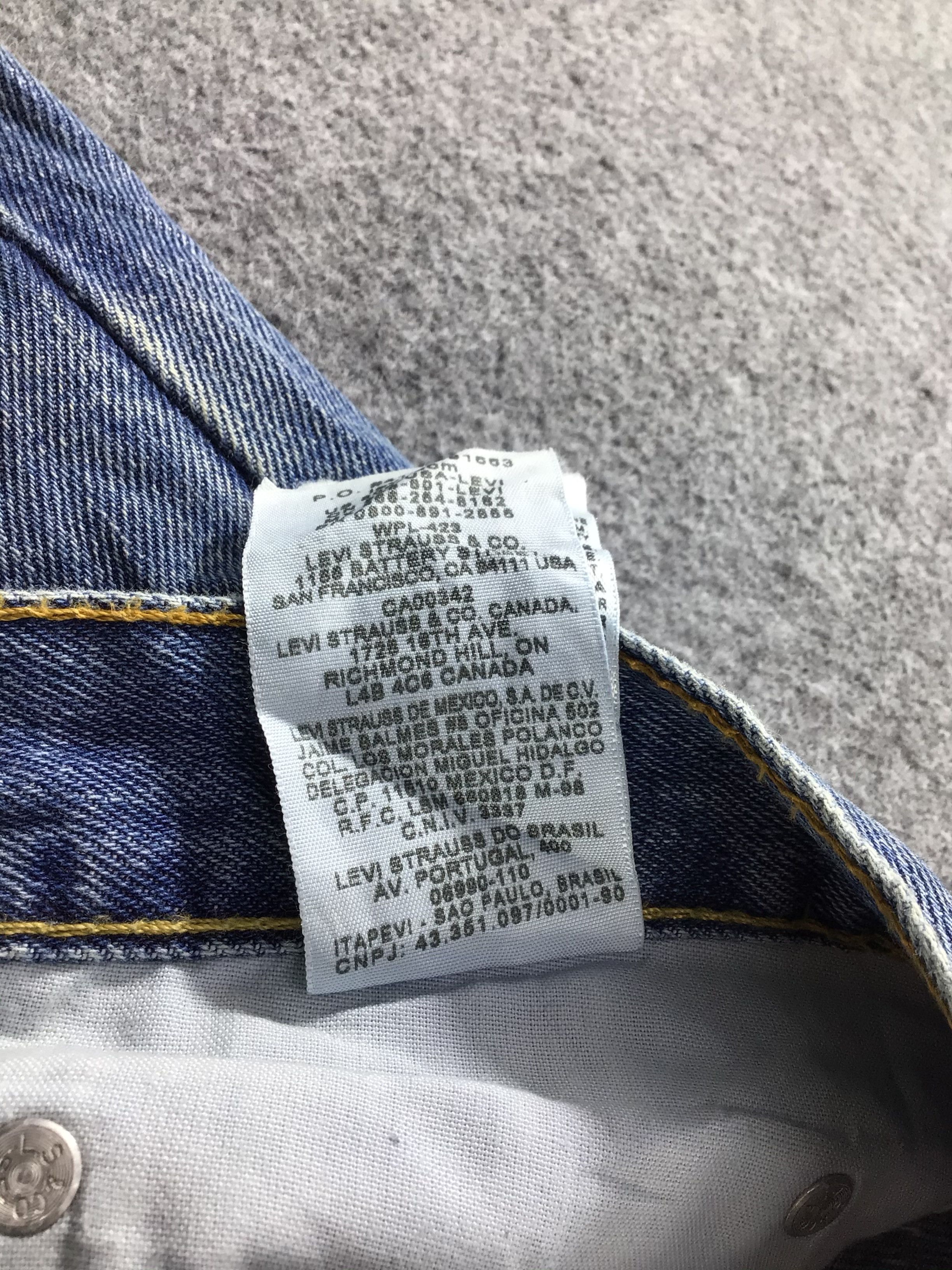 Levi's Vintage Levis 550 Jeans Medium Wash Denim -J452 Size US 39 - 12 Thumbnail