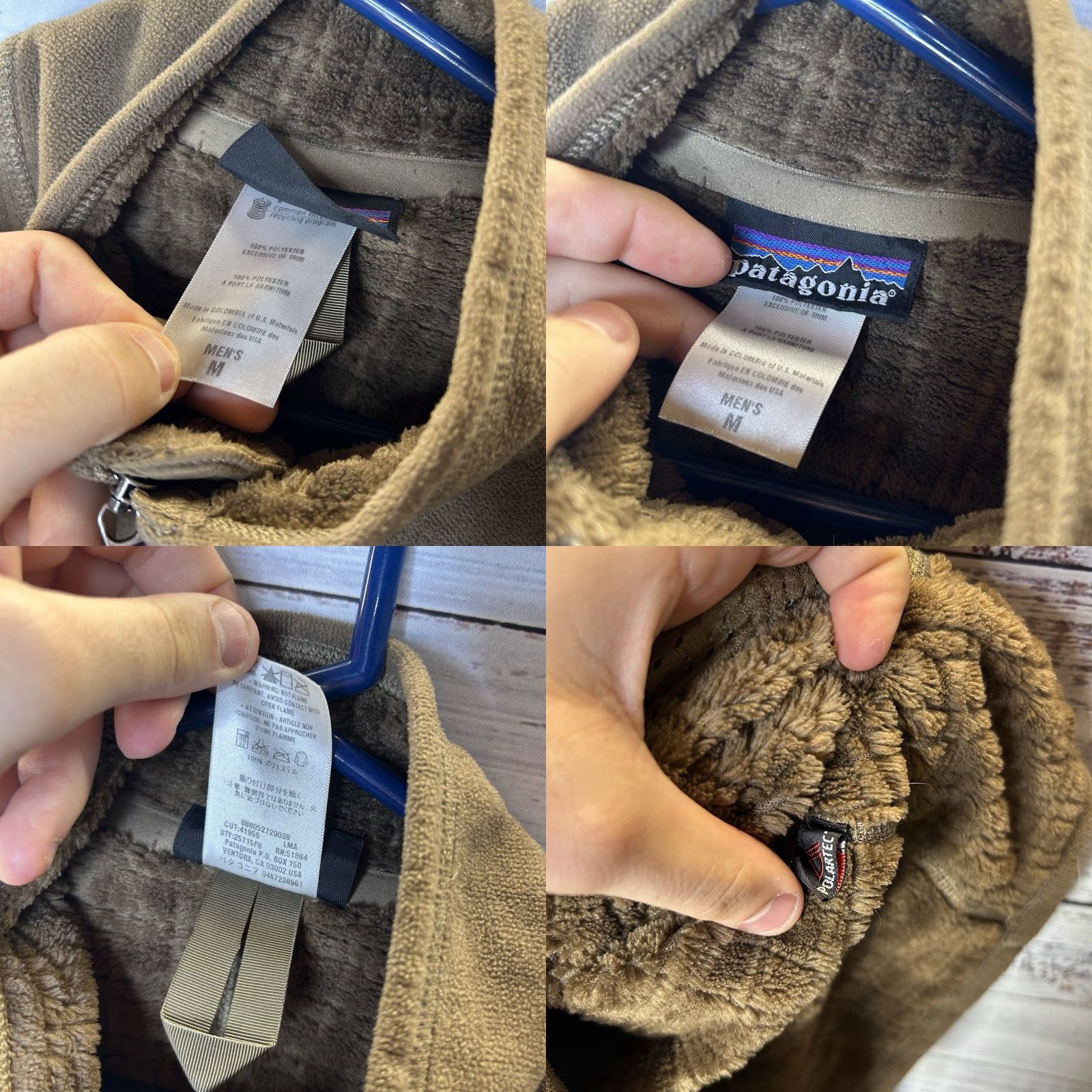 Patagonia VINTAGE Patagonia R3 Regulator Fleece Full-Zip Sherpa Lined Jacket Medium Men Size US M / EU 48-50 / 2 - 8 Thumbnail